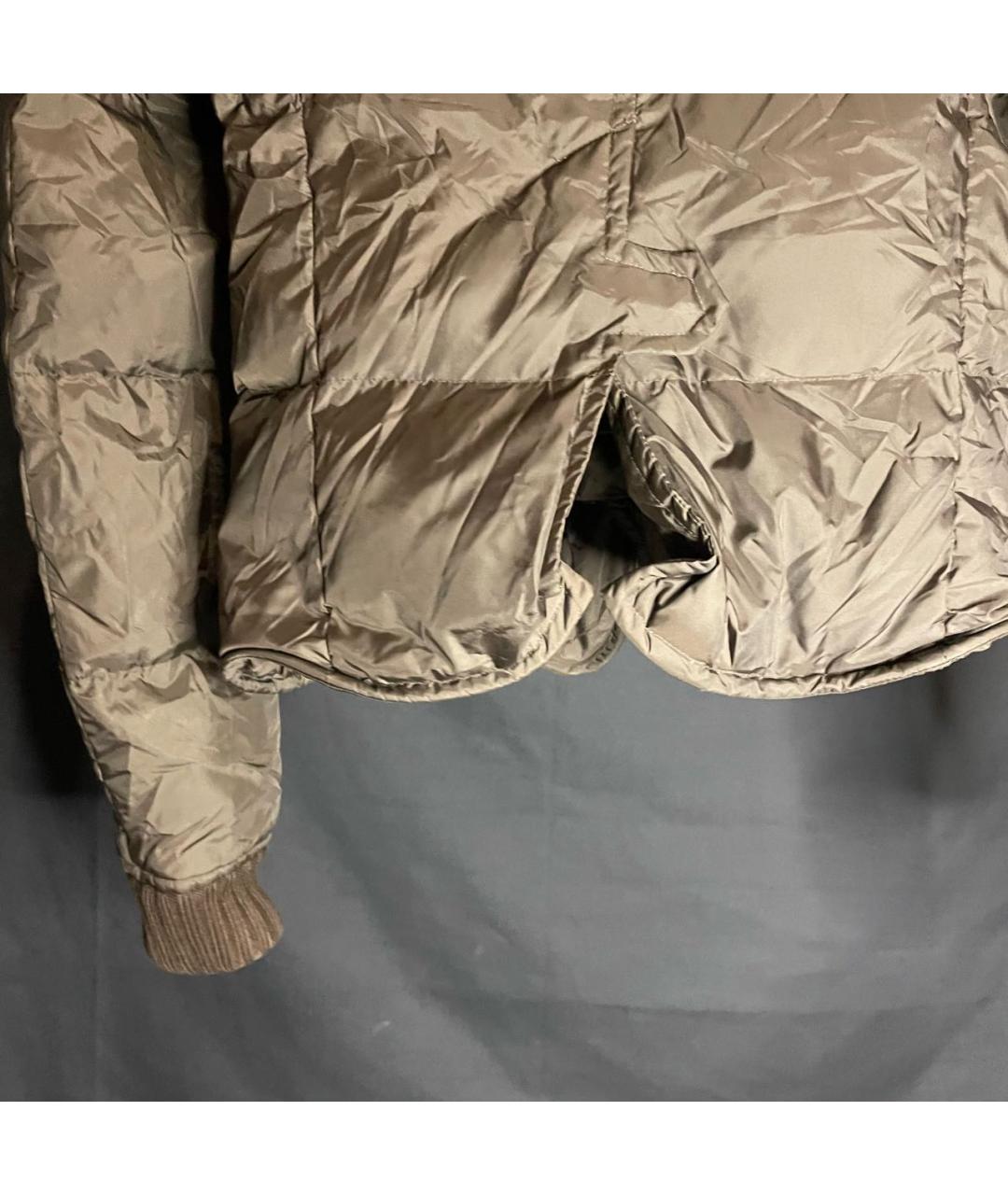 DSQUARED2 Коричневая полиамидовая куртка, фото 5