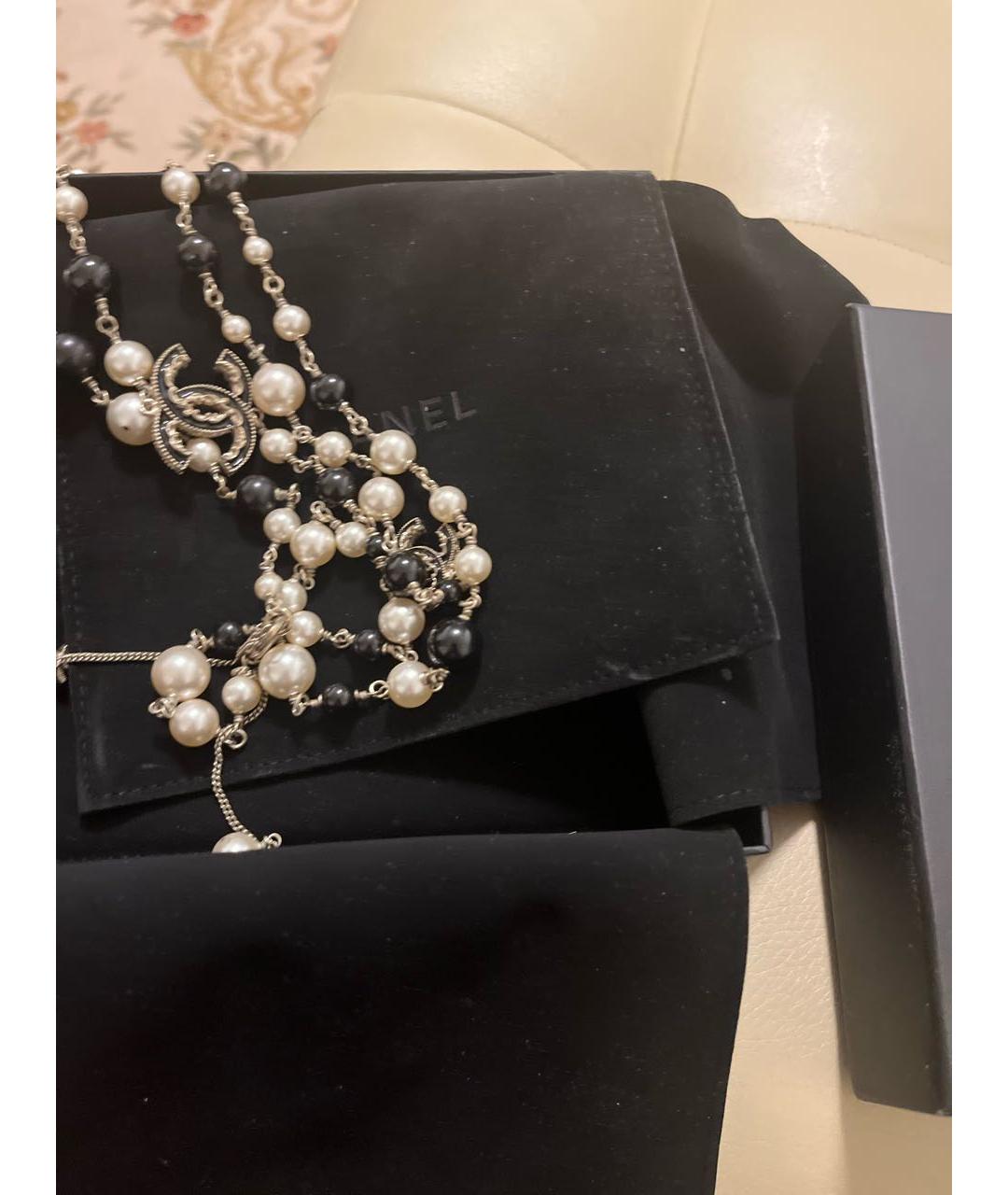 CHANEL Металлическое колье, фото 3