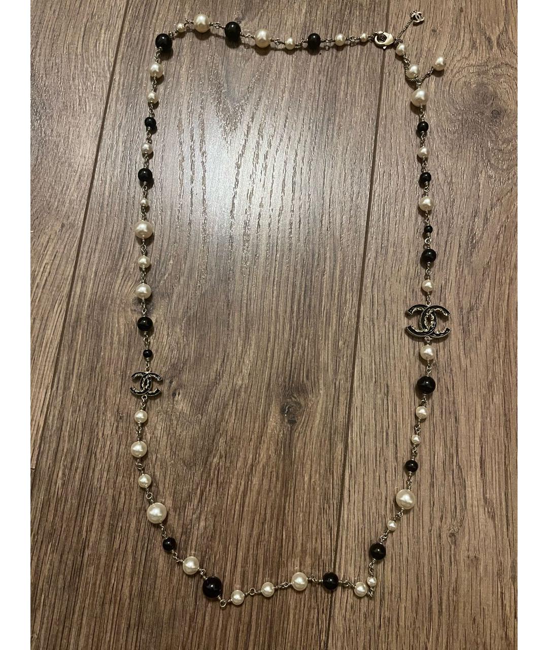 CHANEL Металлическое колье, фото 5