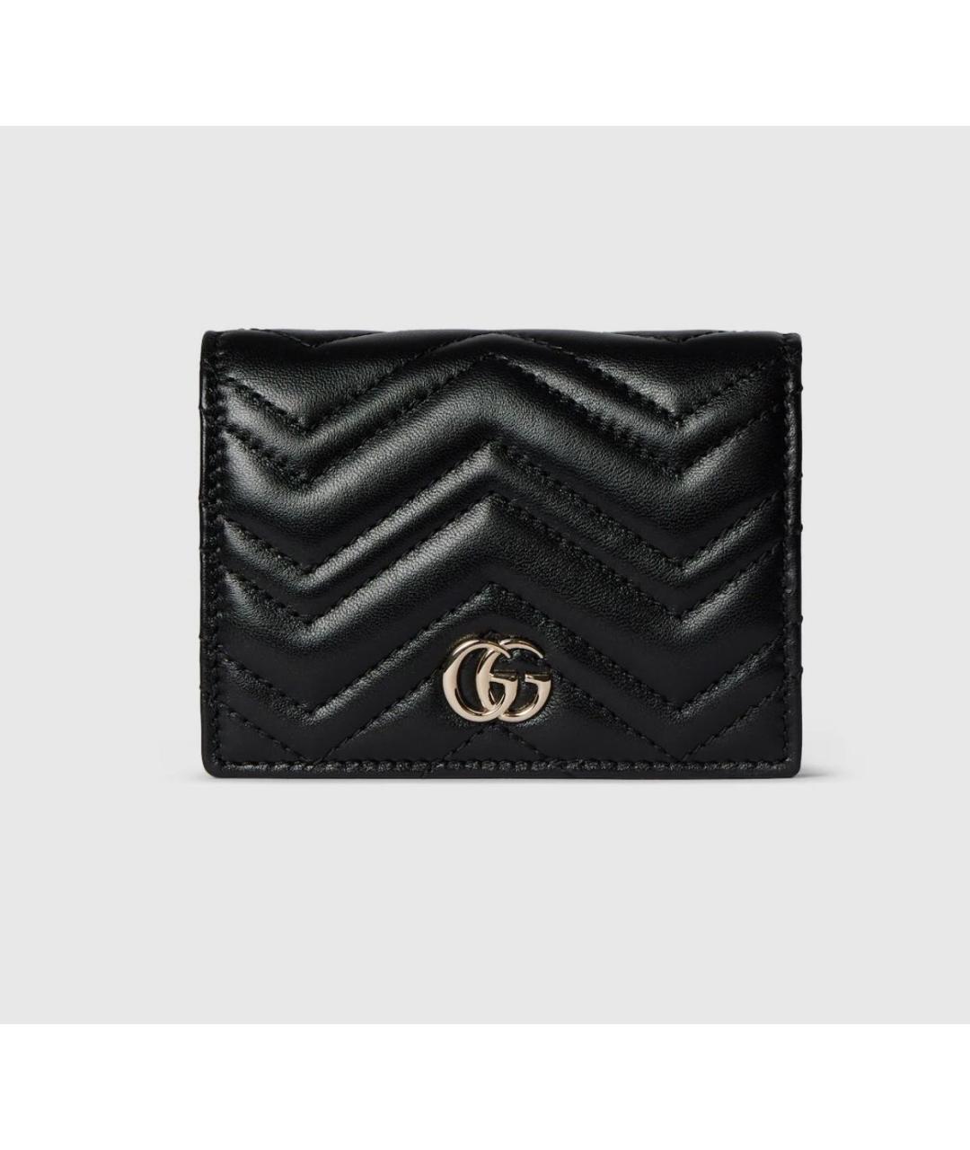 GUCCI Черный кожаный кошелек, фото 7