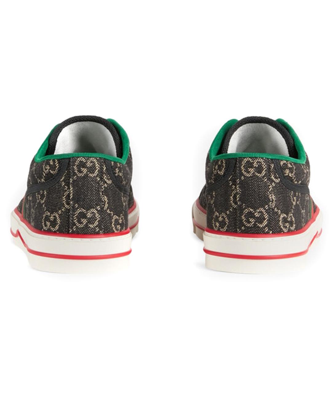 GUCCI Коричневые низкие кроссовки / кеды, фото 4