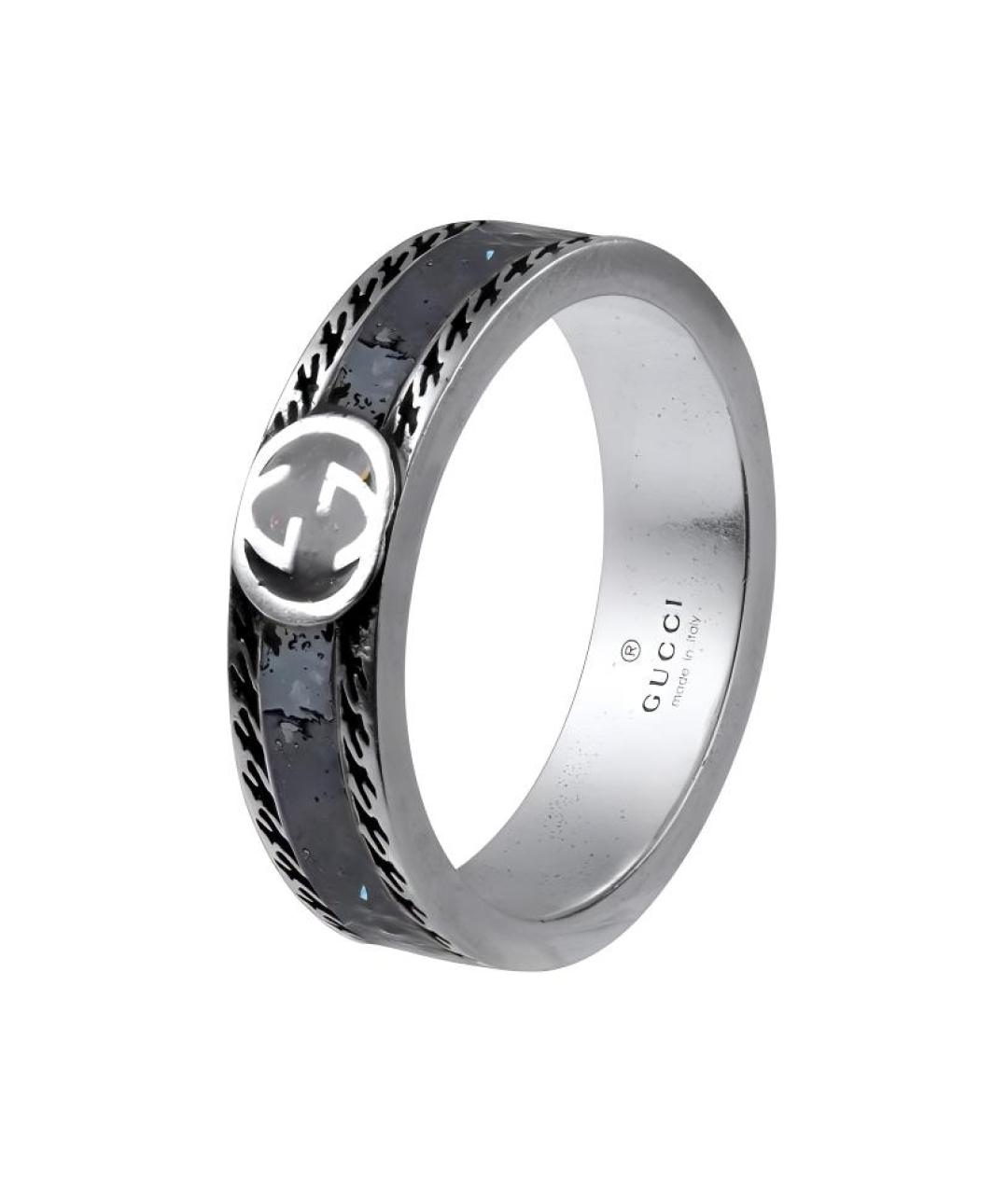GUCCI Серебряное серебряное кольцо, фото 2