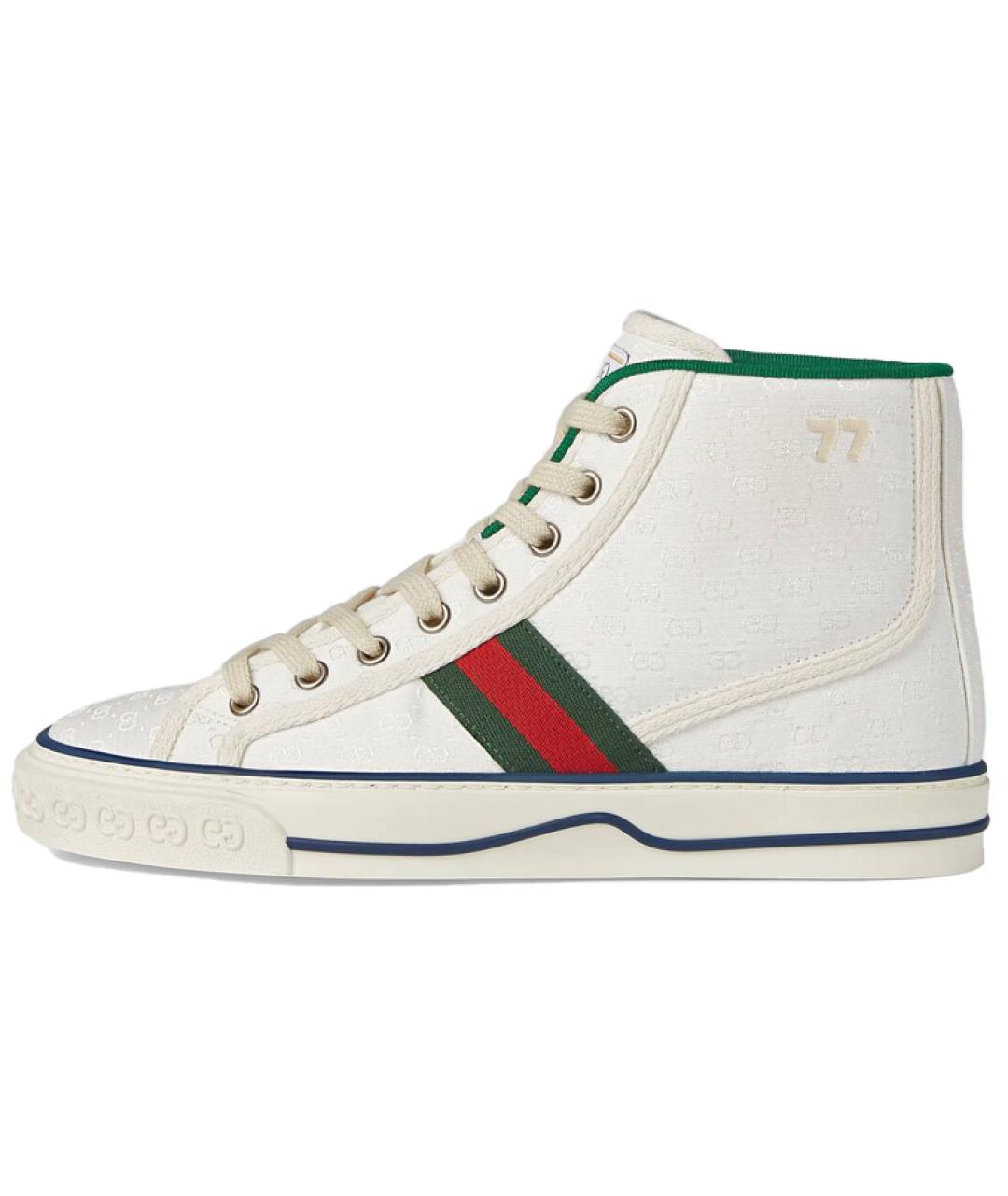 GUCCI Белые кеды, фото 6