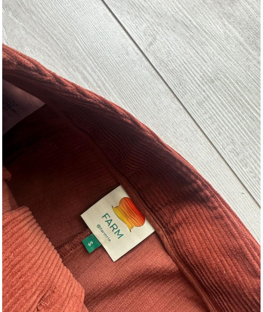 FARM RIO Коричневые брюки широкие, фото 3