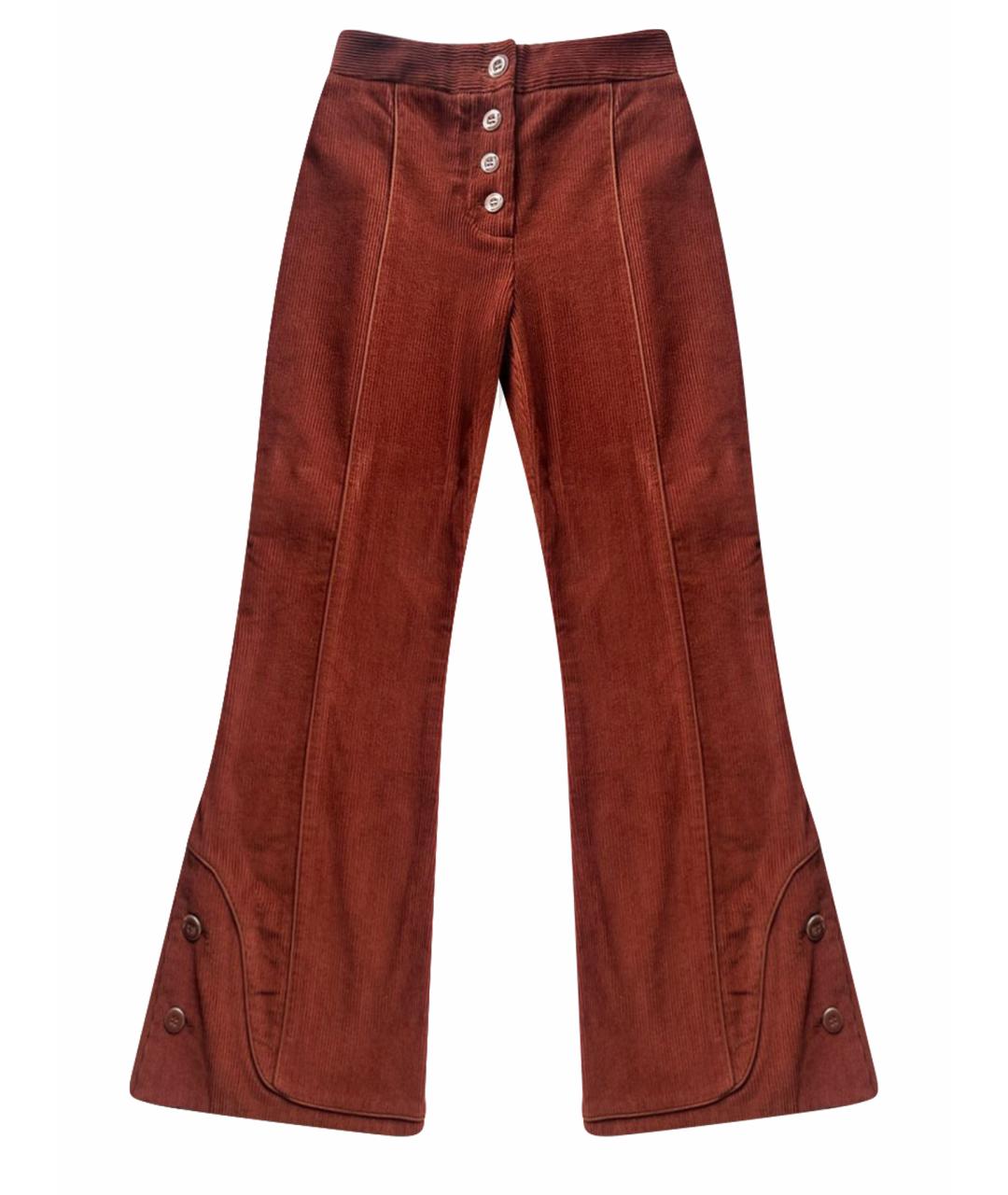 FARM RIO Коричневые брюки широкие, фото 1