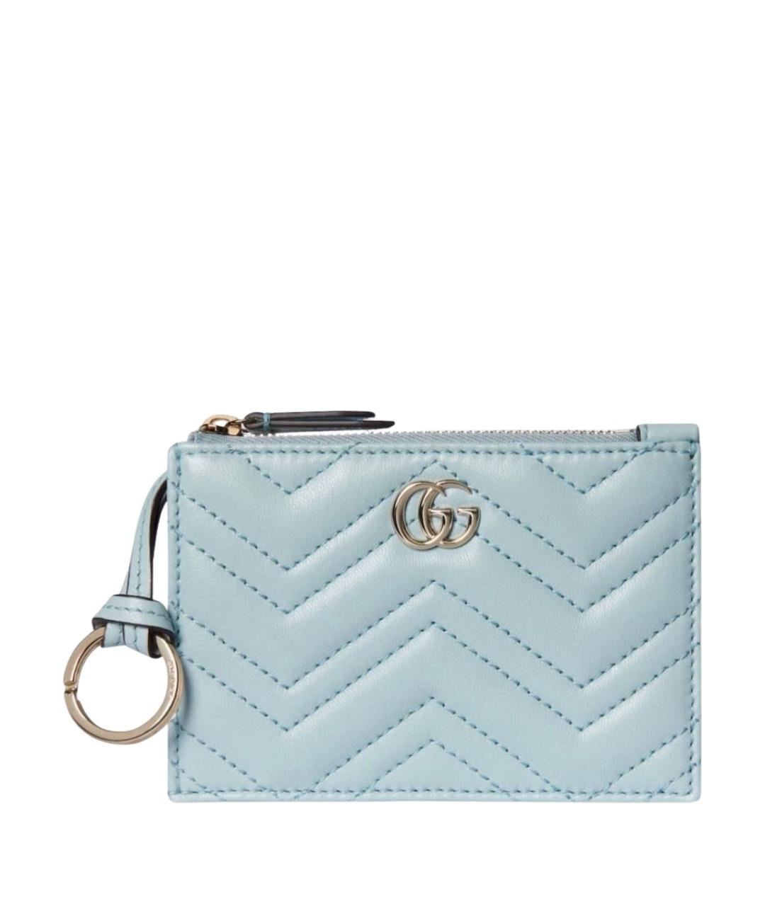 GUCCI Голубая ключница, фото 1