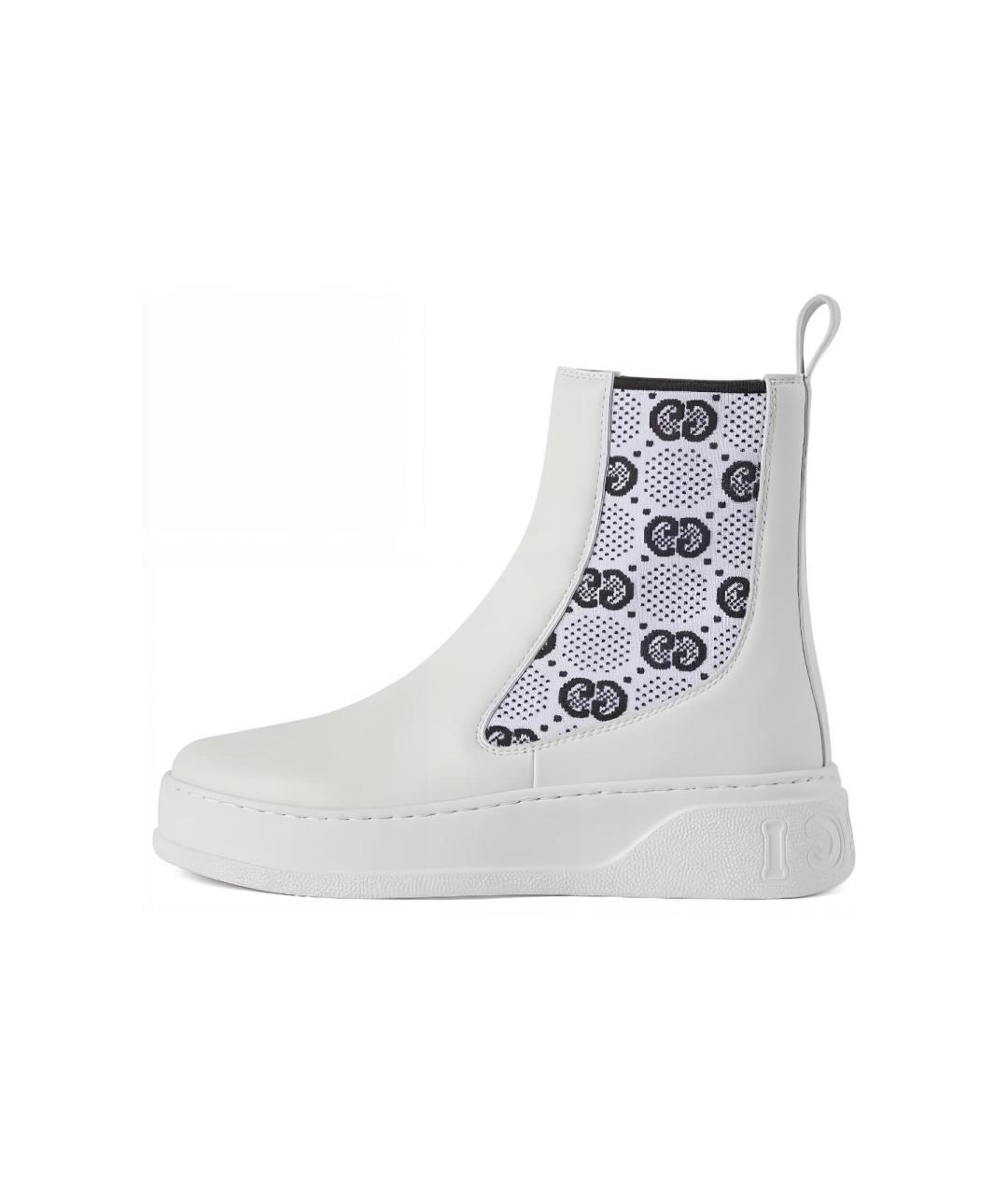 GUCCI Белые ботинки, фото 2