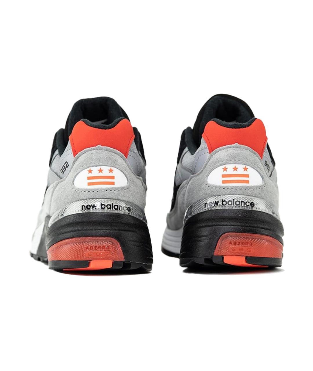 NEW BALANCE Серебряные кроссовки, фото 4