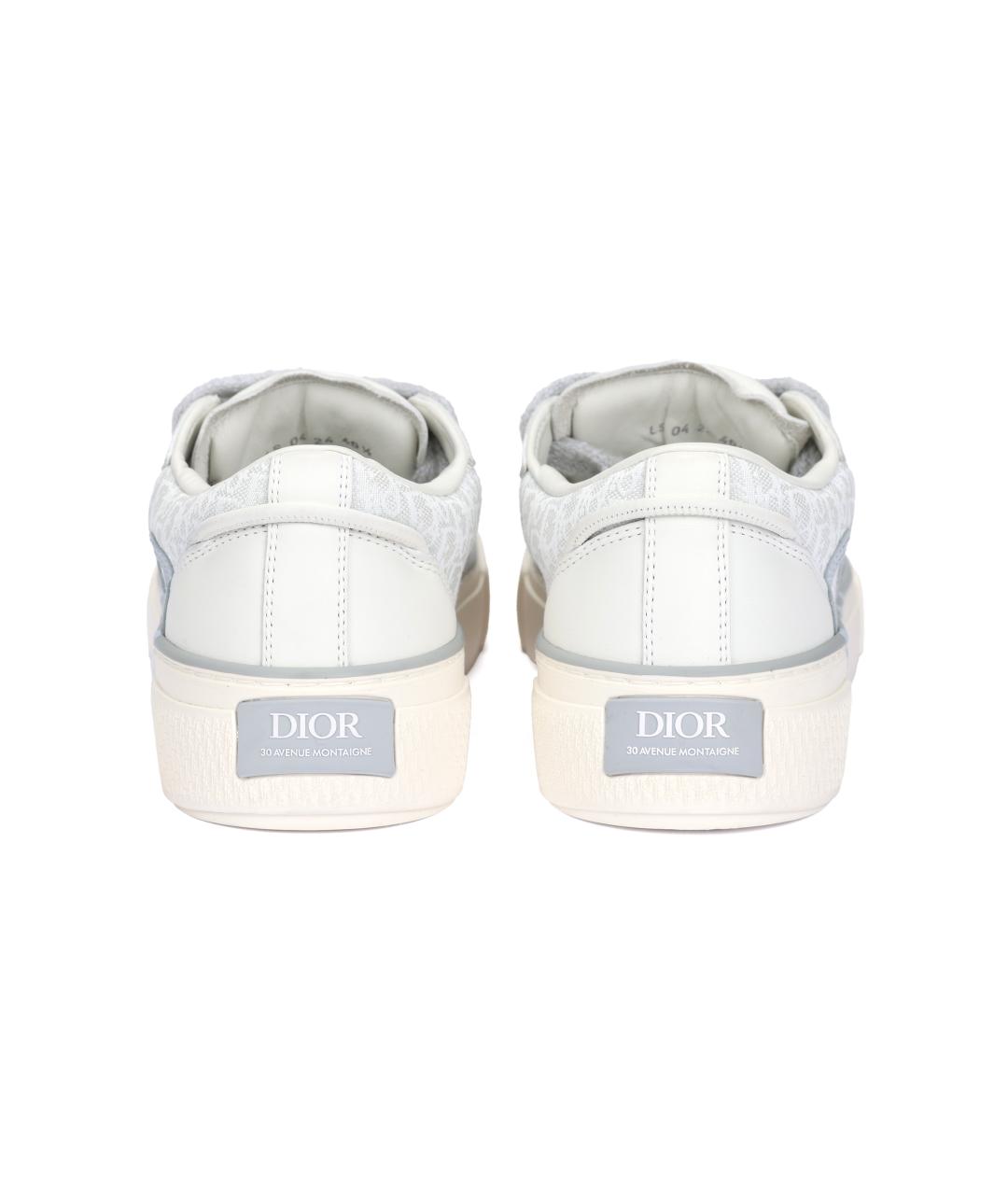 CHRISTIAN DIOR Серые низкие кроссовки / кеды, фото 3