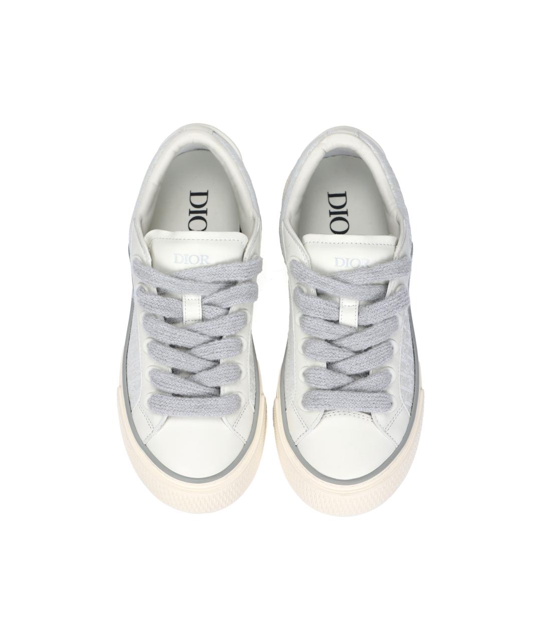 CHRISTIAN DIOR Серые низкие кроссовки / кеды, фото 2