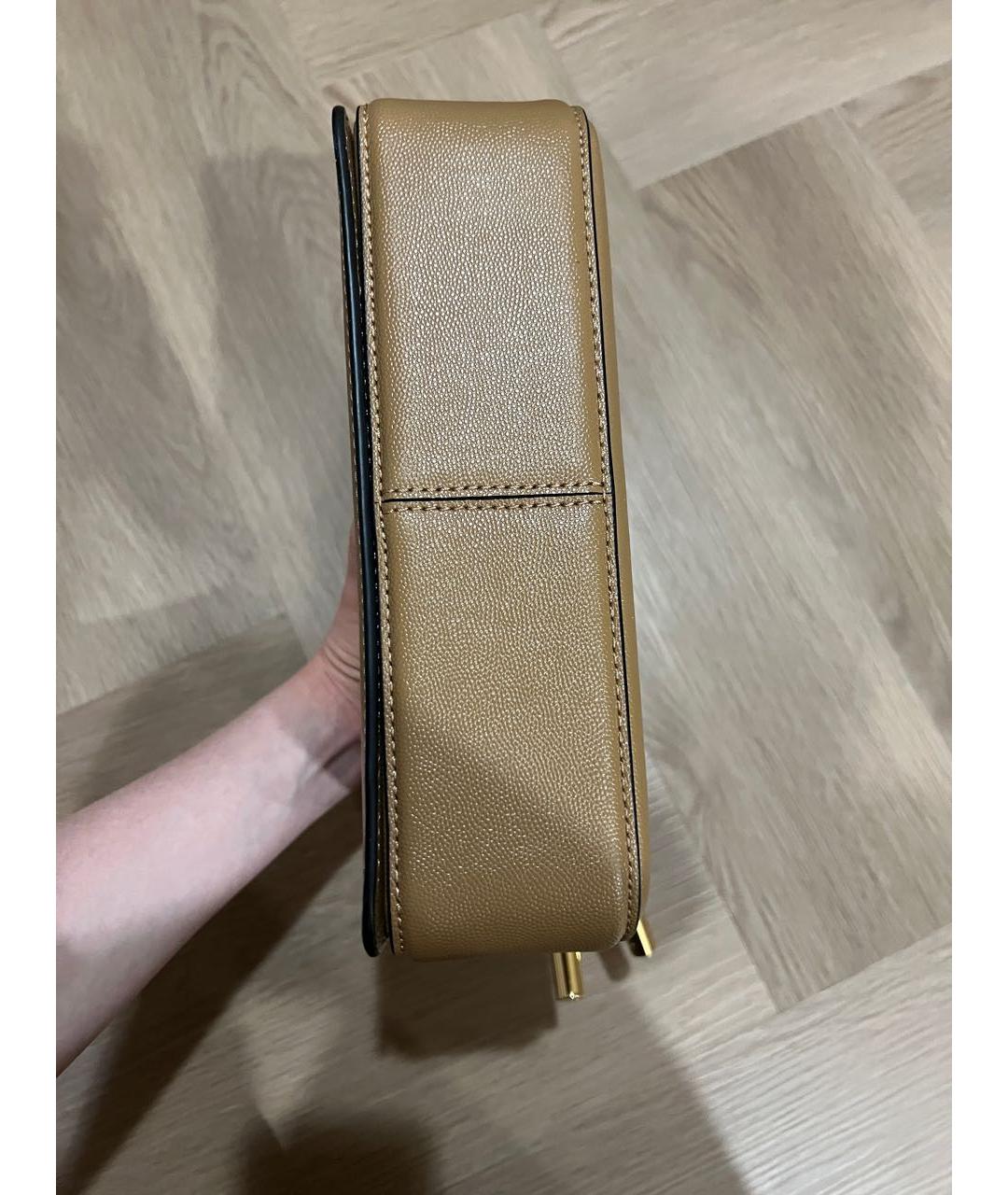 MARC JACOBS Бежевая кожаная сумка через плечо, фото 4