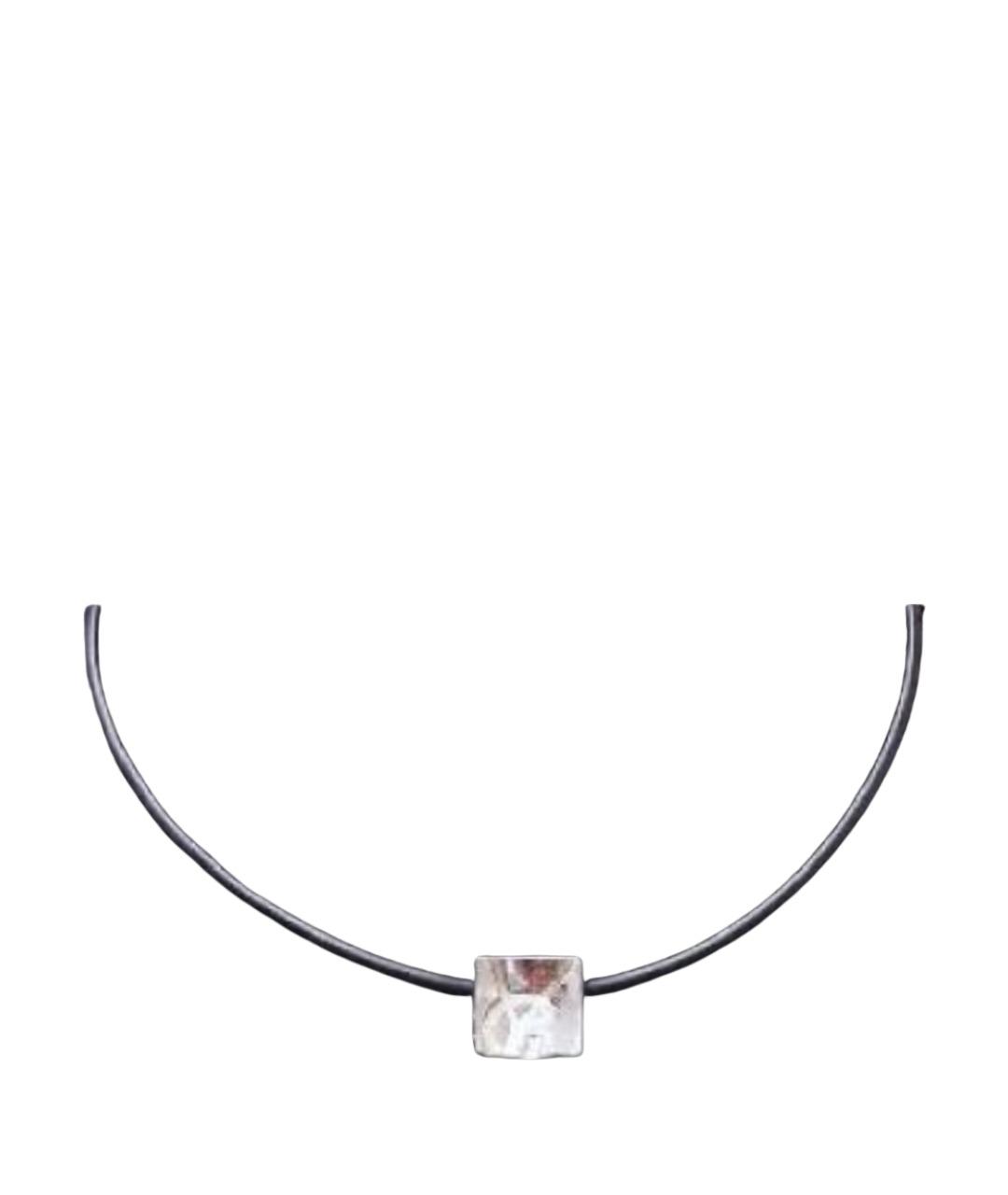 SAINT LAURENT Серебряное серебряное колье, фото 1
