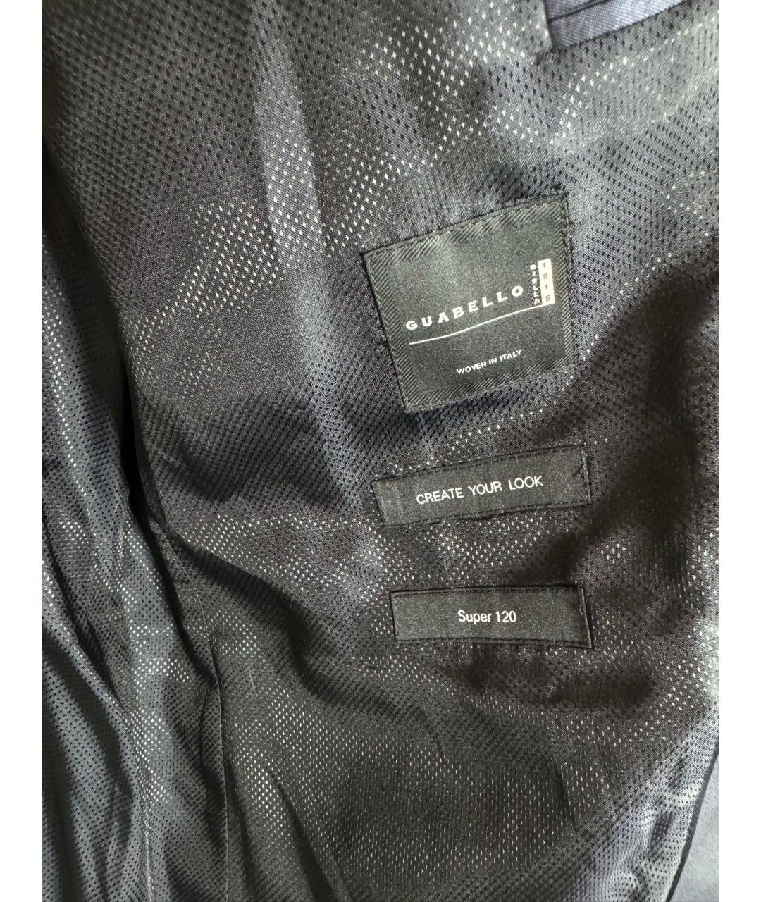 HUGO BOSS Темно-синий шерстяной пиджак, фото 6