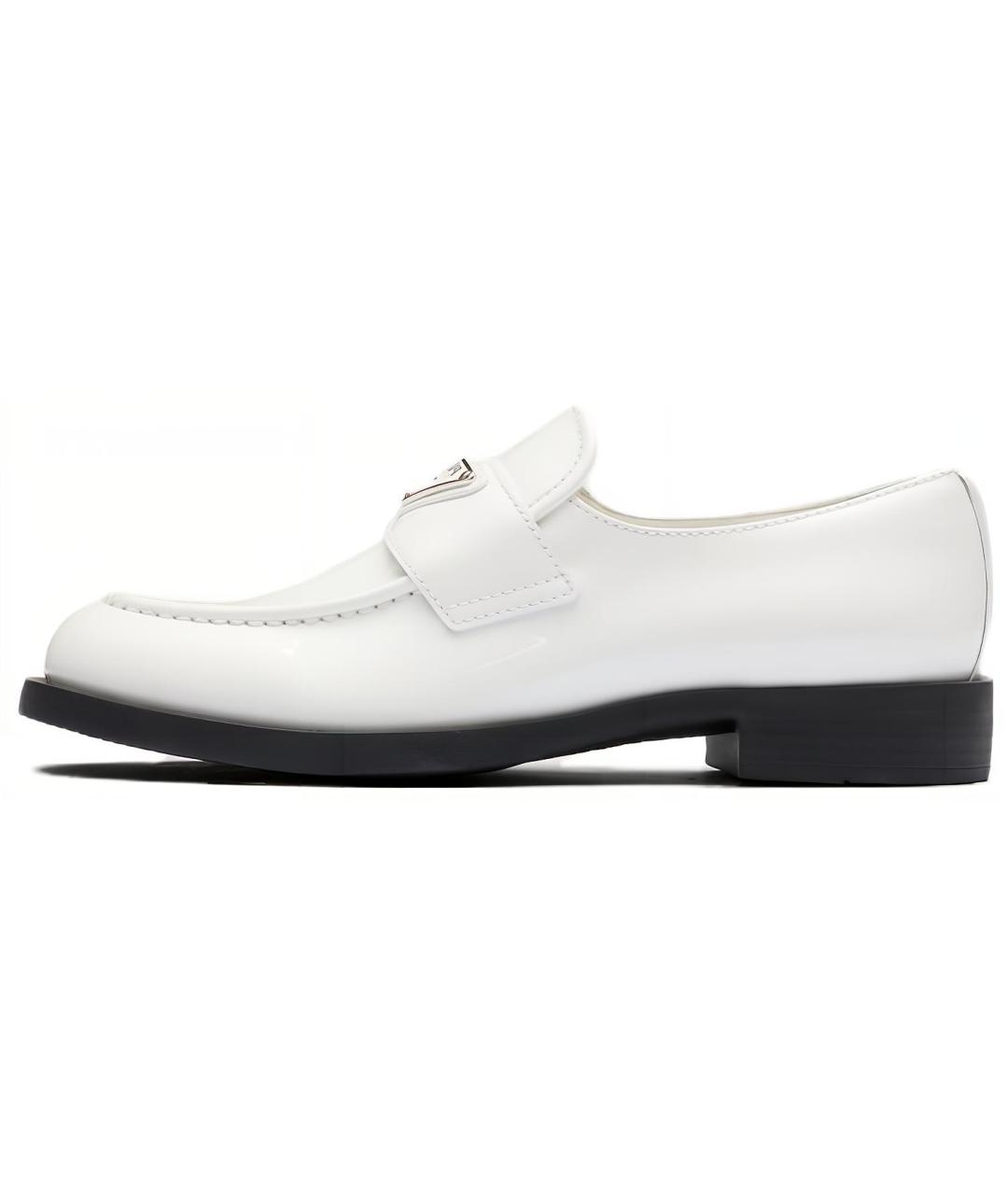 PRADA Белые лоферы, фото 2