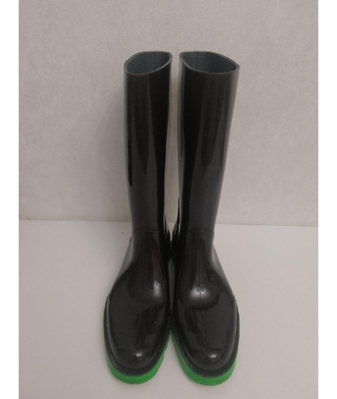 GUCCI Черные резиновые сапоги, фото 2