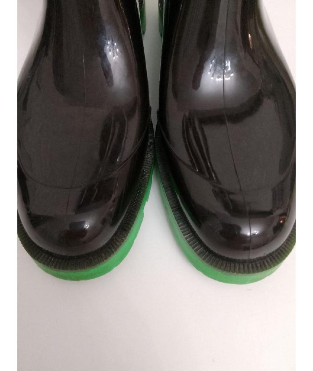 GUCCI Черные резиновые сапоги, фото 6