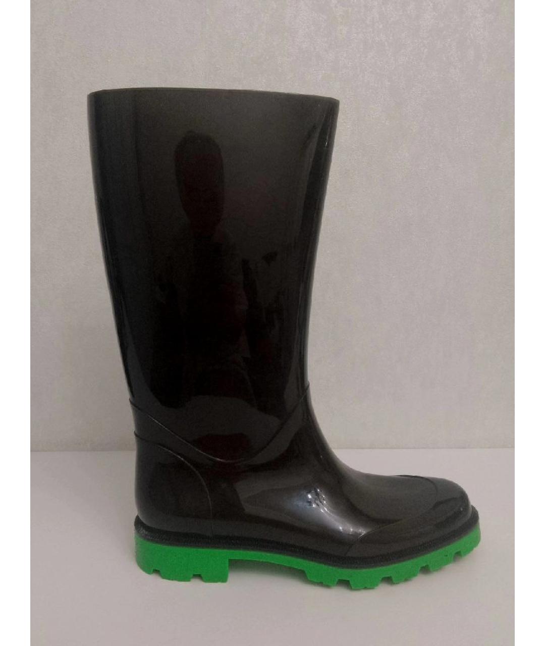 GUCCI Черные резиновые сапоги, фото 8
