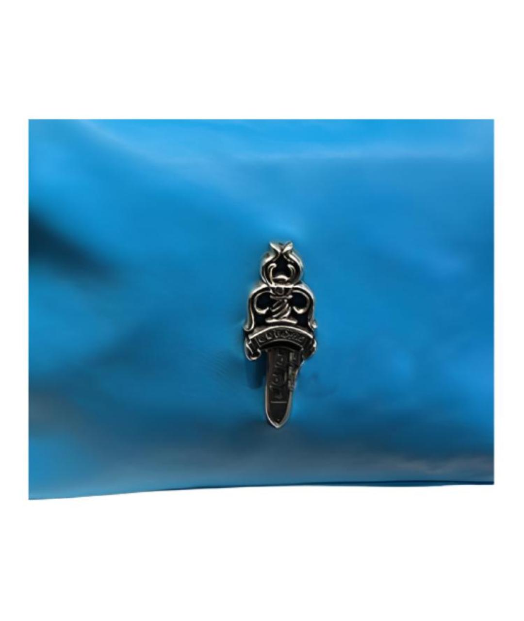CHROME HEARTS Синяя сумка через плечо, фото 3