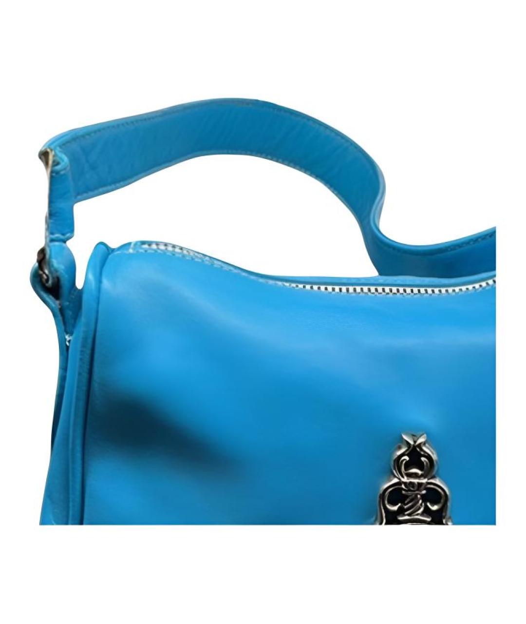 CHROME HEARTS Синяя сумка через плечо, фото 2