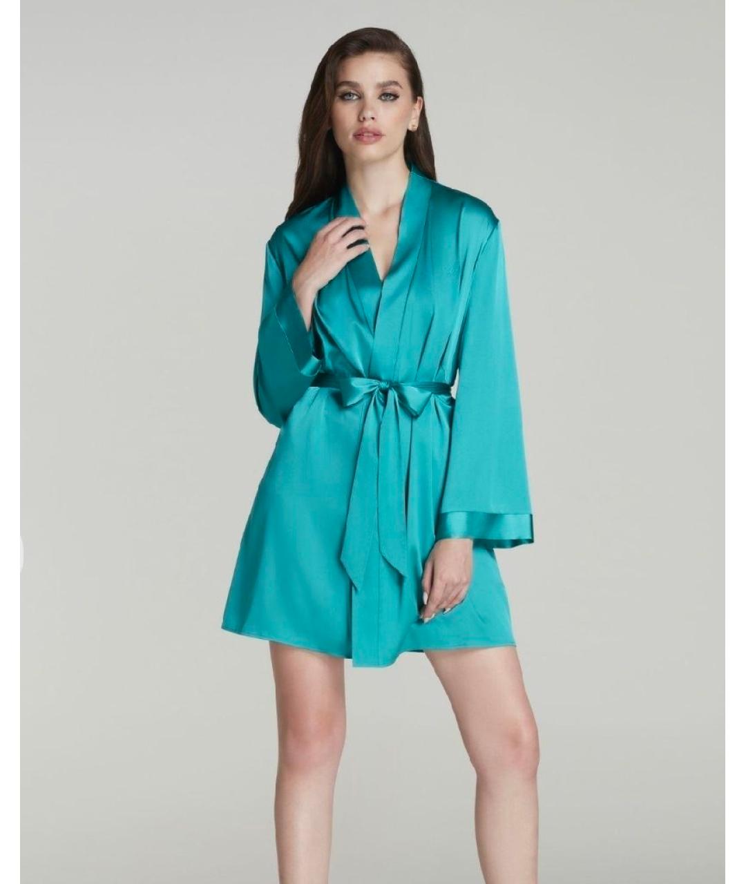 AGENT PROVOCATEUR Бирюзовый халаты, фото 4