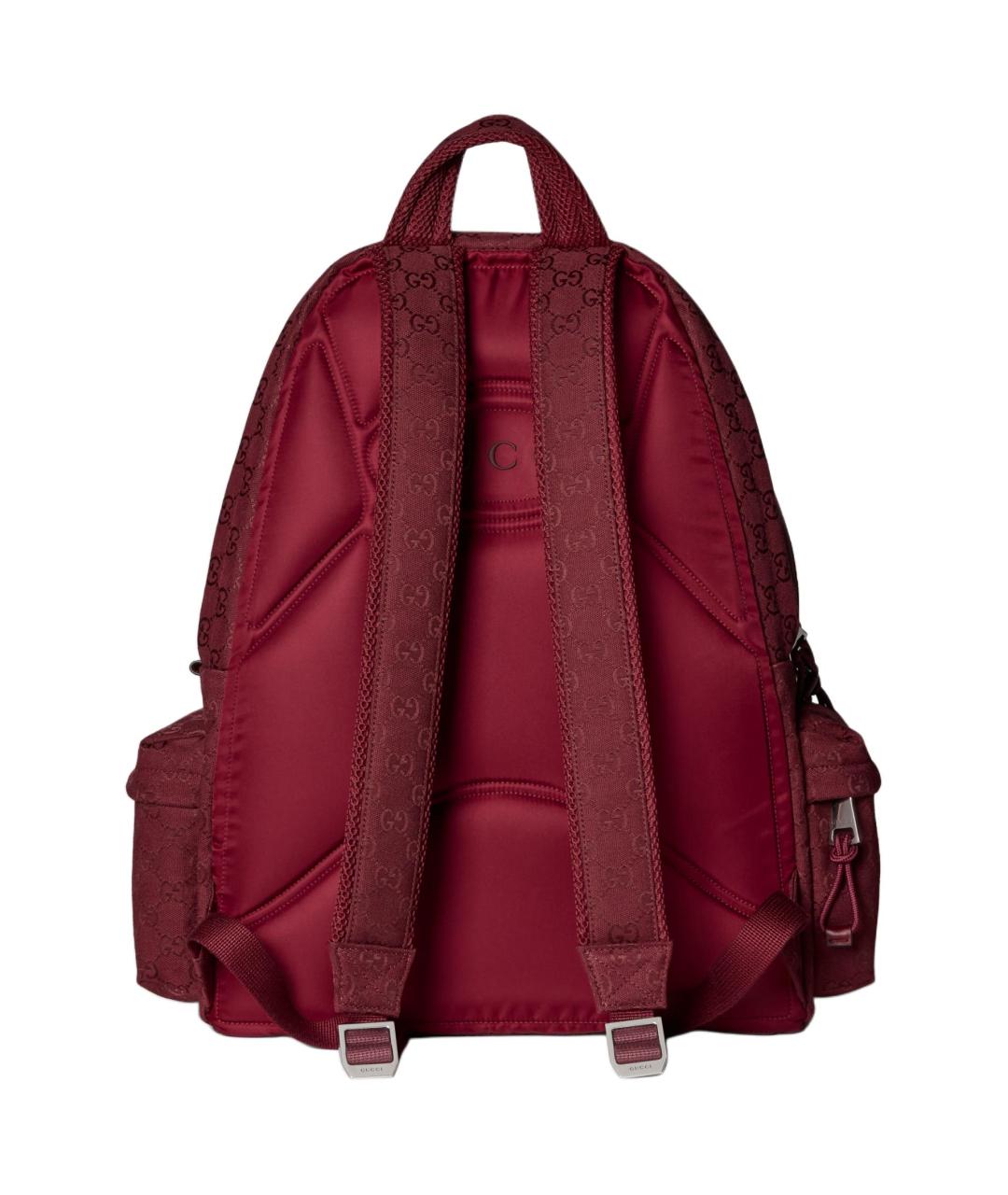 GUCCI Бордовый рюкзак, фото 4