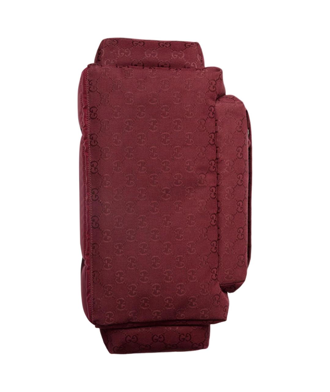 GUCCI Бордовый рюкзак, фото 5