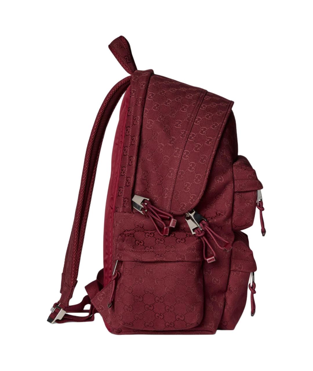 GUCCI Бордовый рюкзак, фото 3