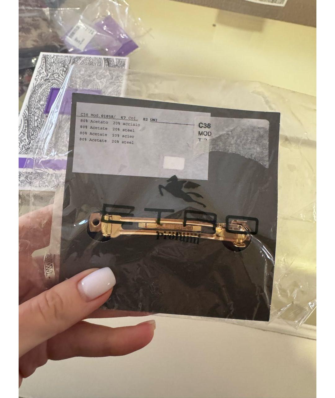 ETRO Мульти заколка, фото 8