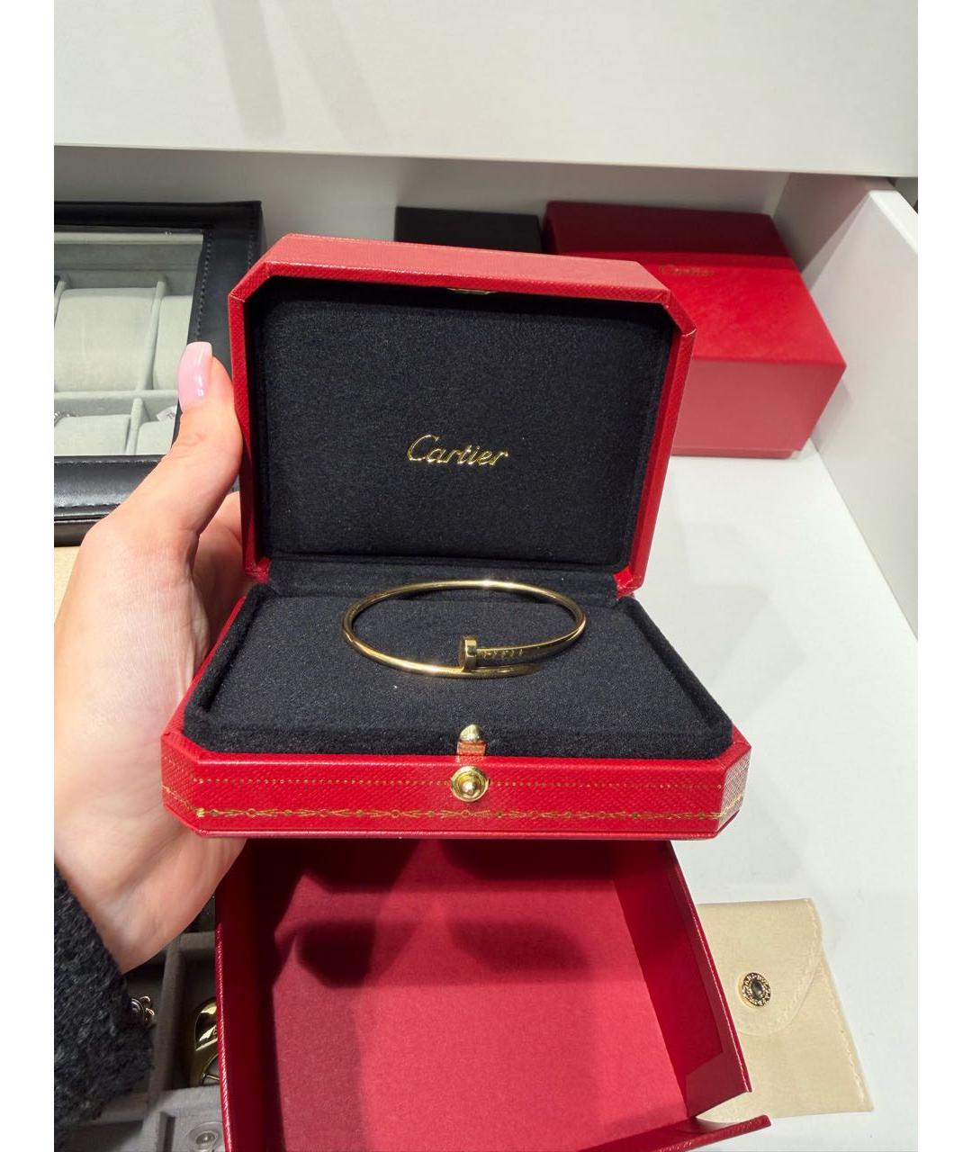 CARTIER Золотой браслет из желтого золота, фото 2