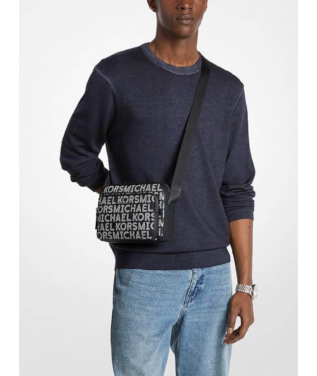 MICHAEL KORS Синяя сумка на плечо, фото 4