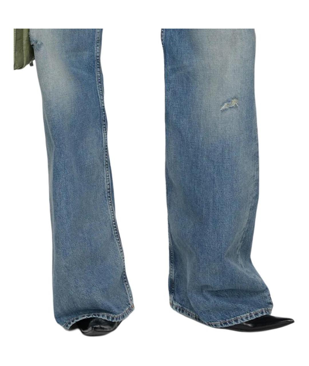 ACNE STUDIOS Синие прямые джинсы, фото 5