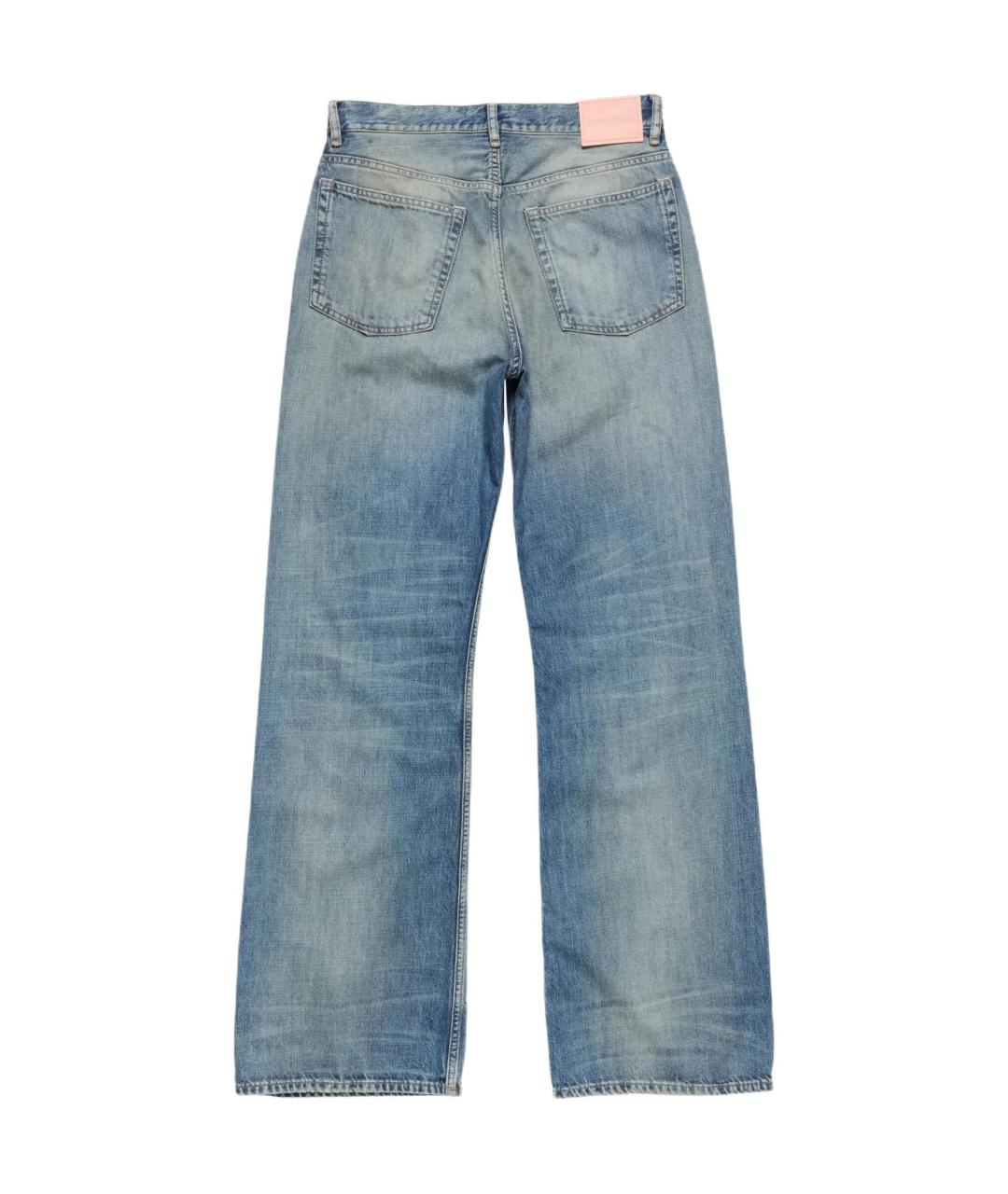 ACNE STUDIOS Синие прямые джинсы, фото 2