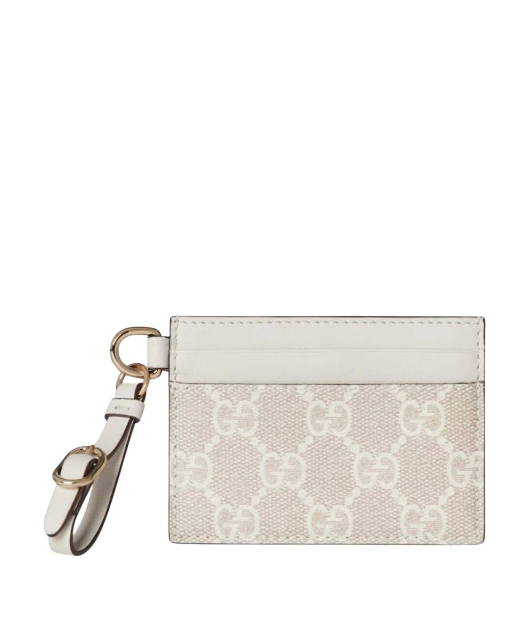 GUCCI Бежевый кардхолдер, фото 1