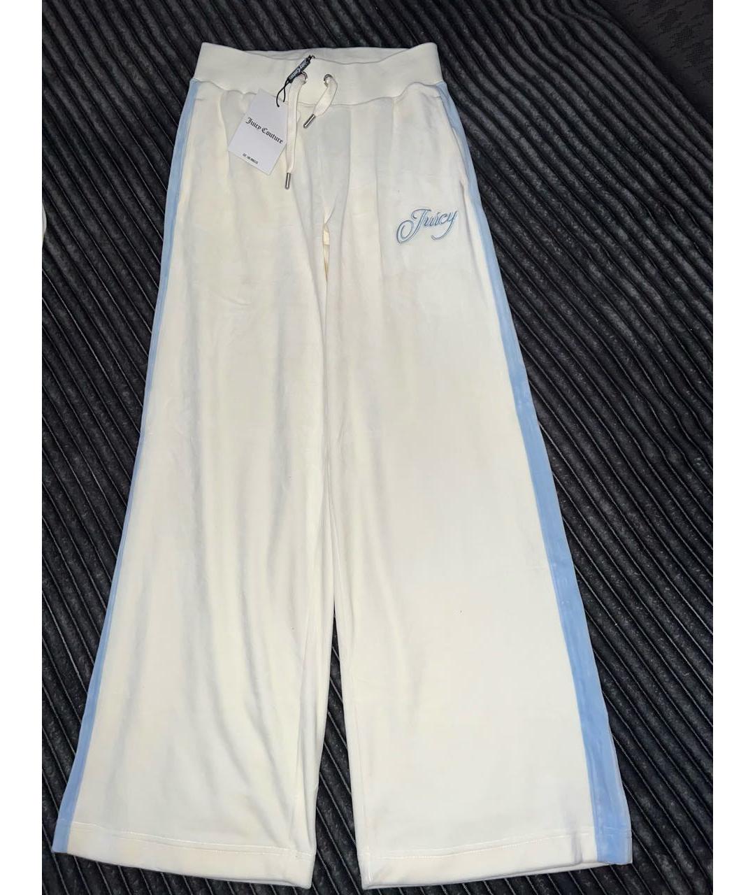 JUICY COUTURE Белый велюровый спортивные костюмы, фото 7