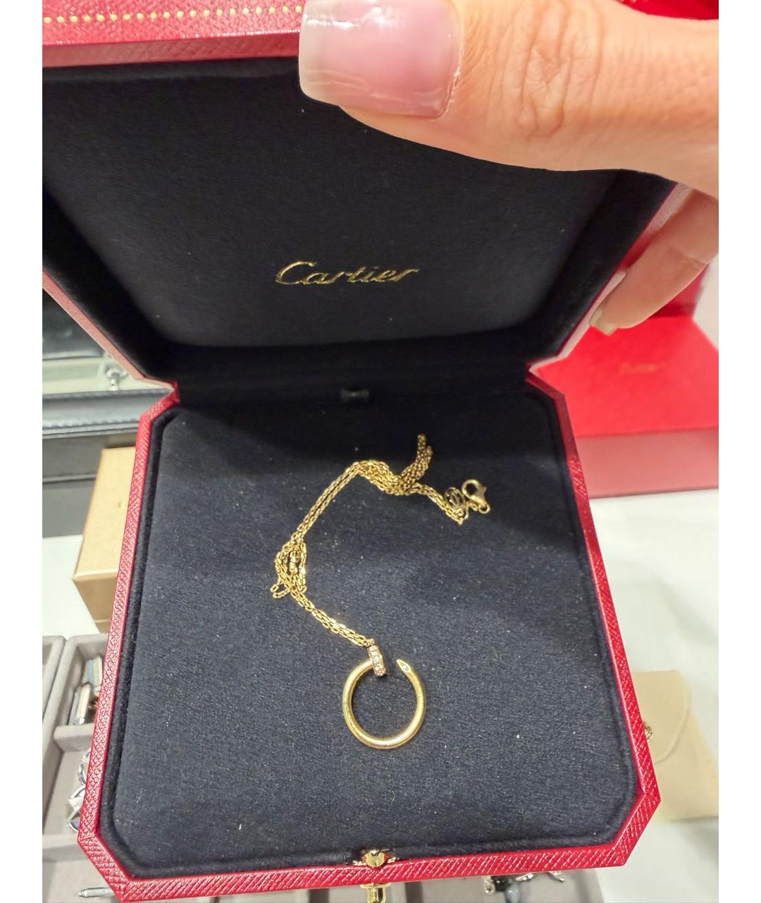 CARTIER Золотая подвеска из желтого золота, фото 2