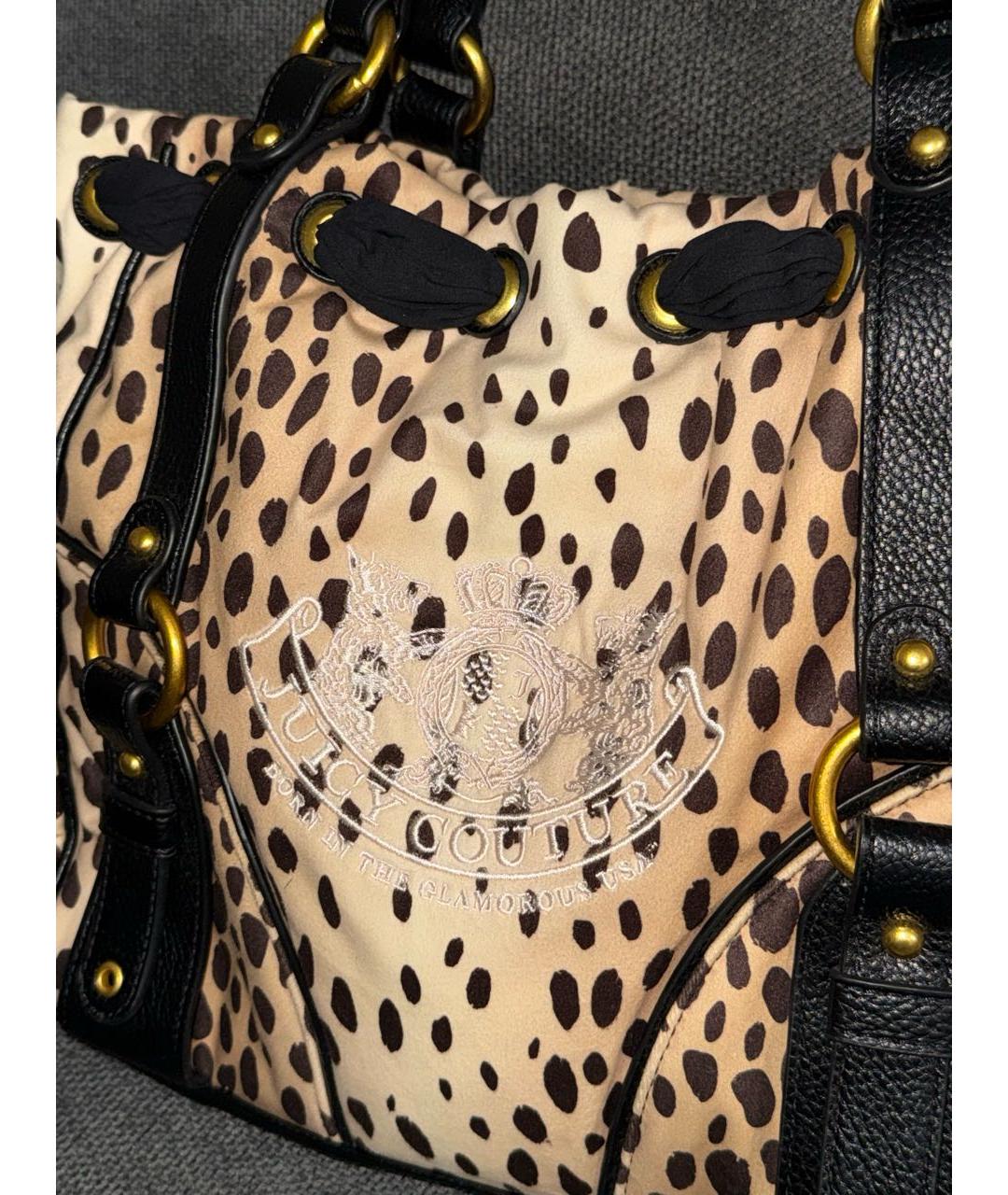 JUICY COUTURE Бежевая сумка тоут, фото 2