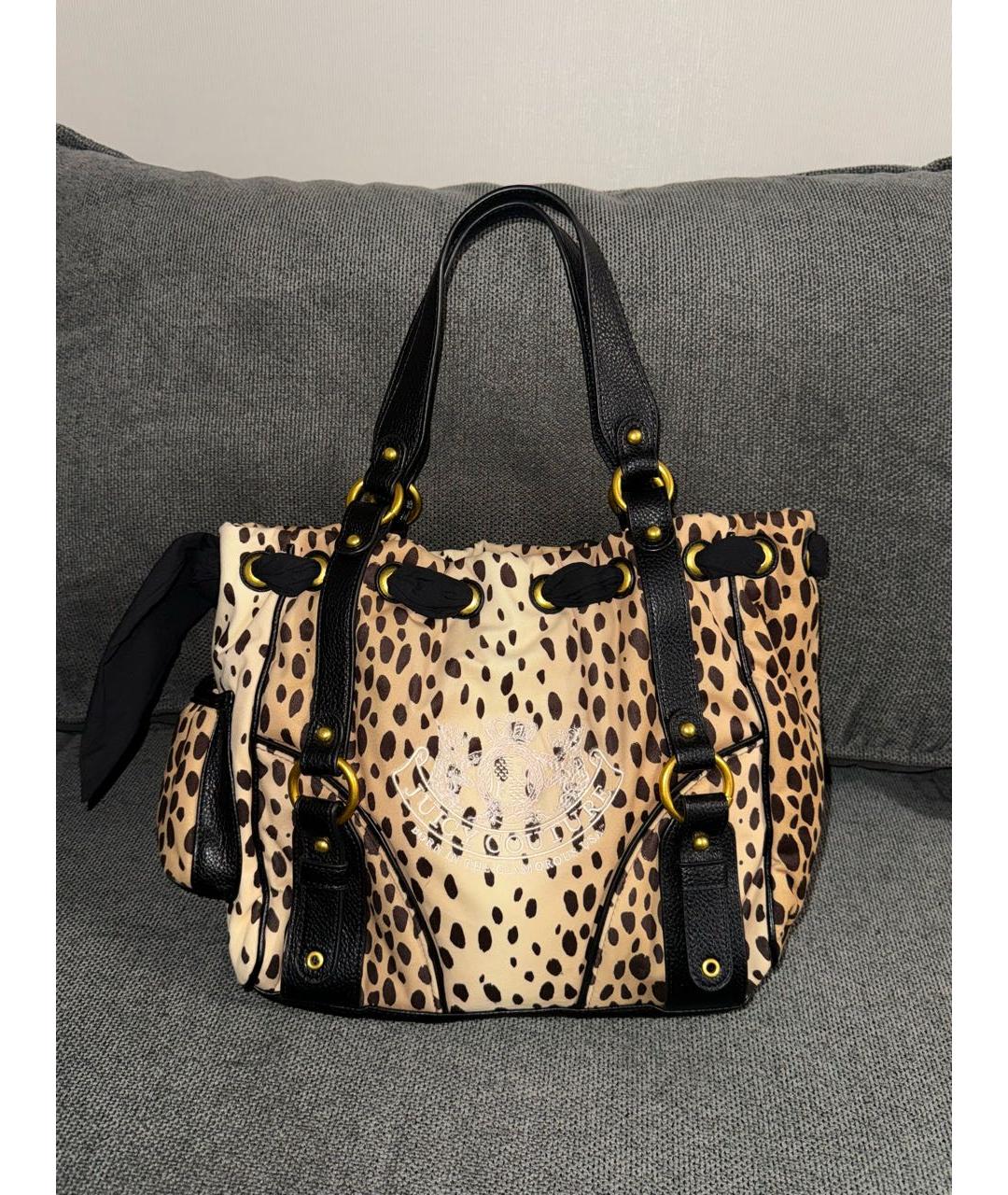 JUICY COUTURE Бежевая сумка тоут, фото 7