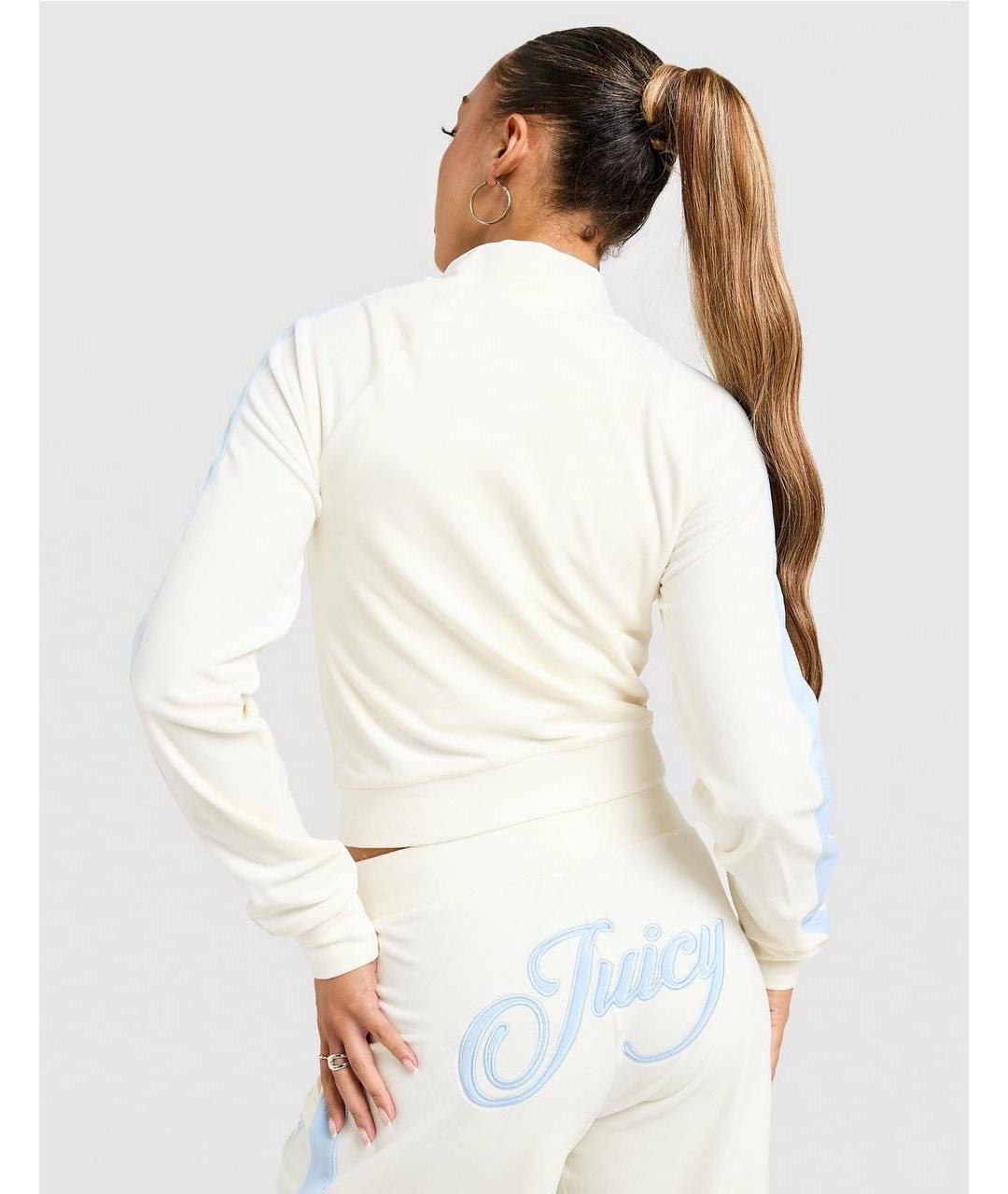 JUICY COUTURE Белый велюровый спортивные костюмы, фото 5