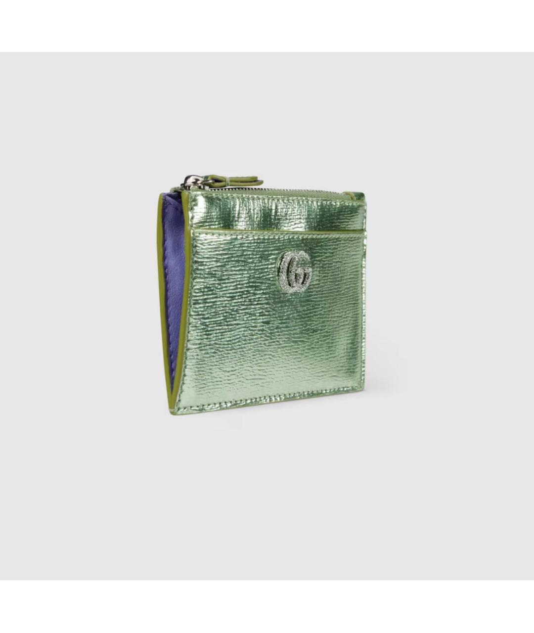 GUCCI Зеленая ключница, фото 3