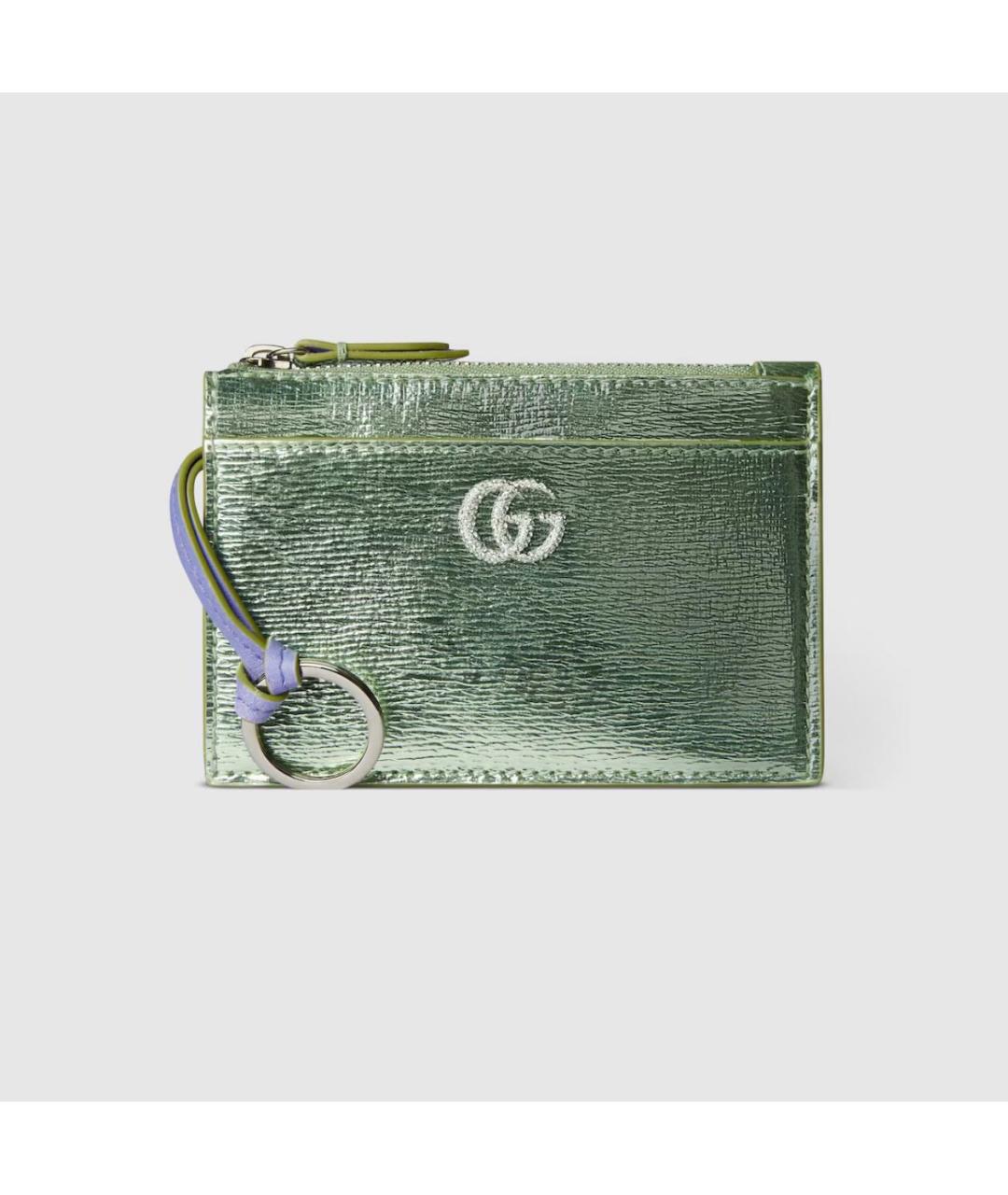 GUCCI Зеленая ключница, фото 5