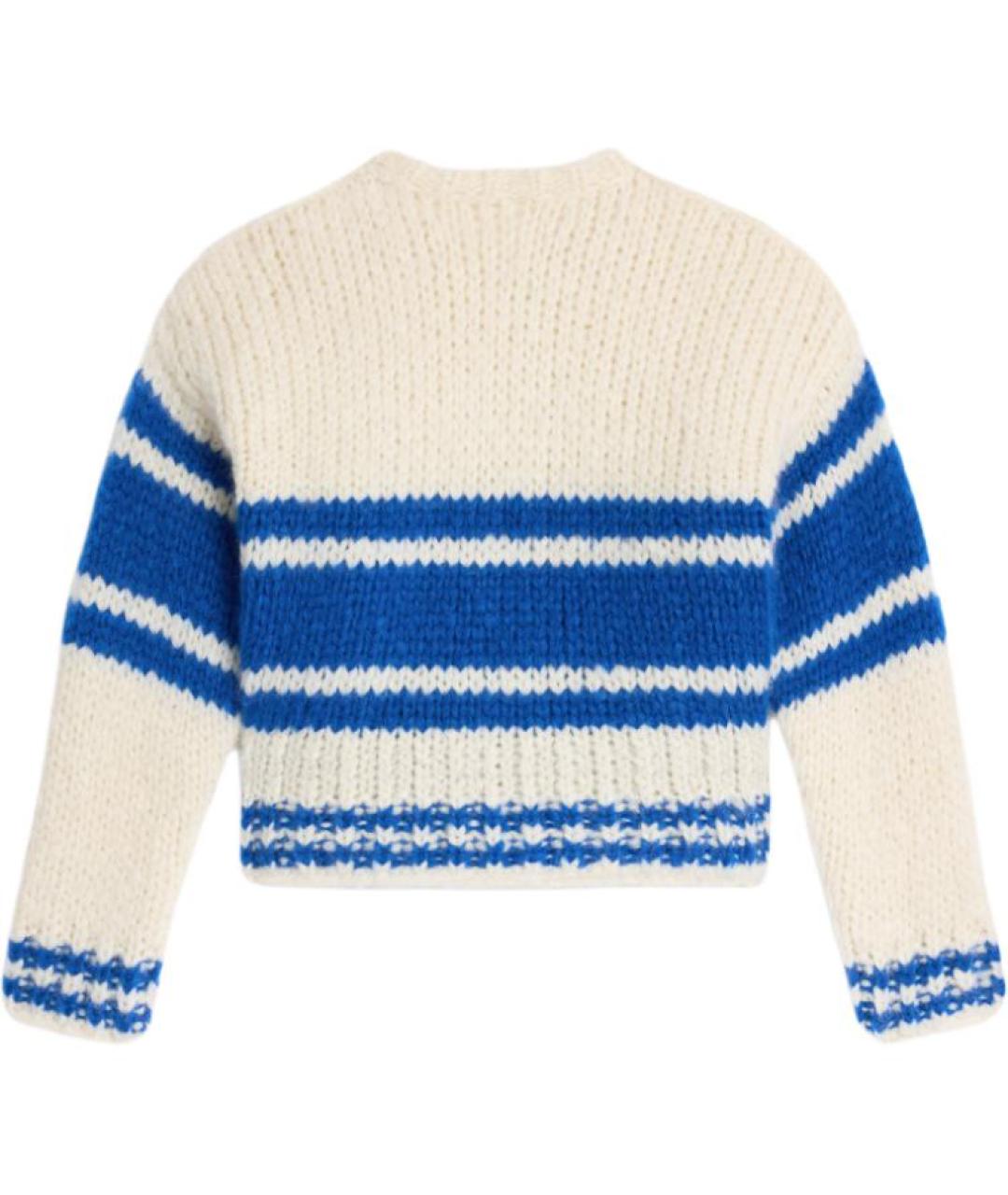 CELINE Синий шерстяной джемпер / свитер, фото 2