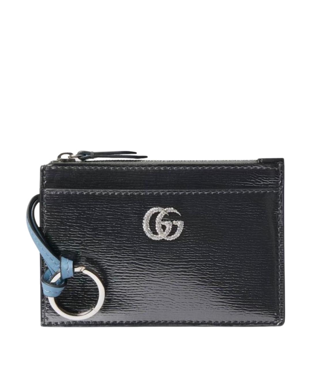 GUCCI Антрацитовая ключница, фото 1