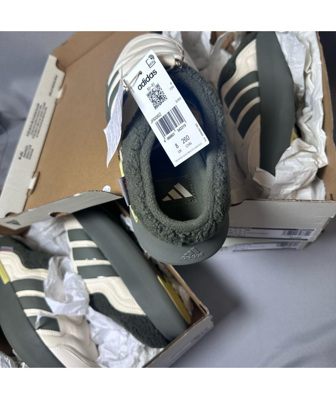 ADIDAS Бежевые мюли, фото 4