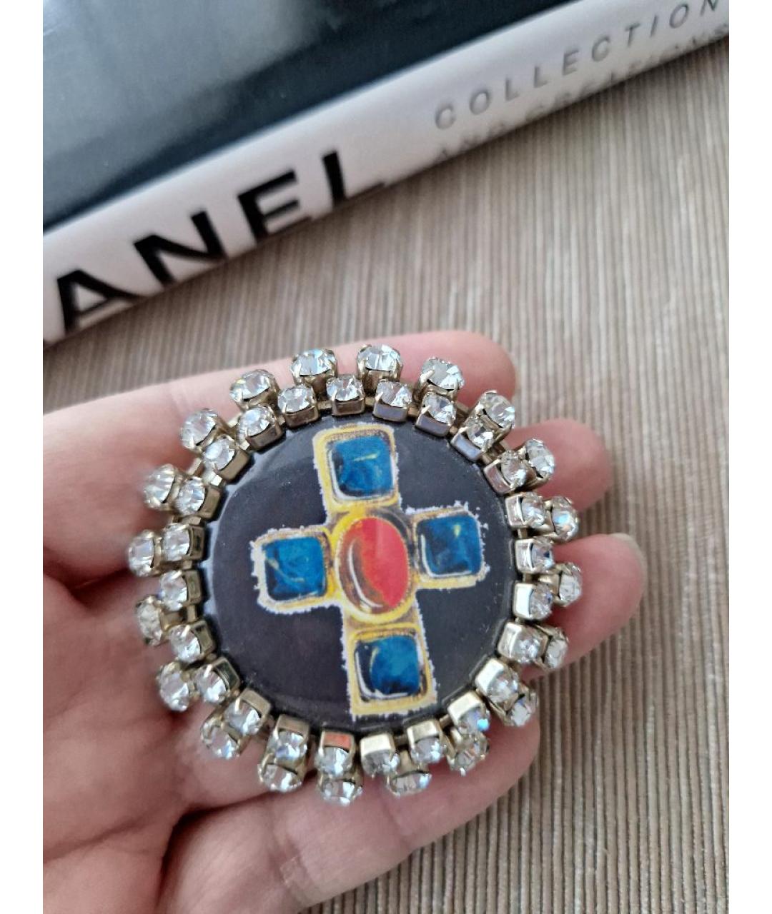 CHANEL Мульти металлическая булавка / брошь, фото 2