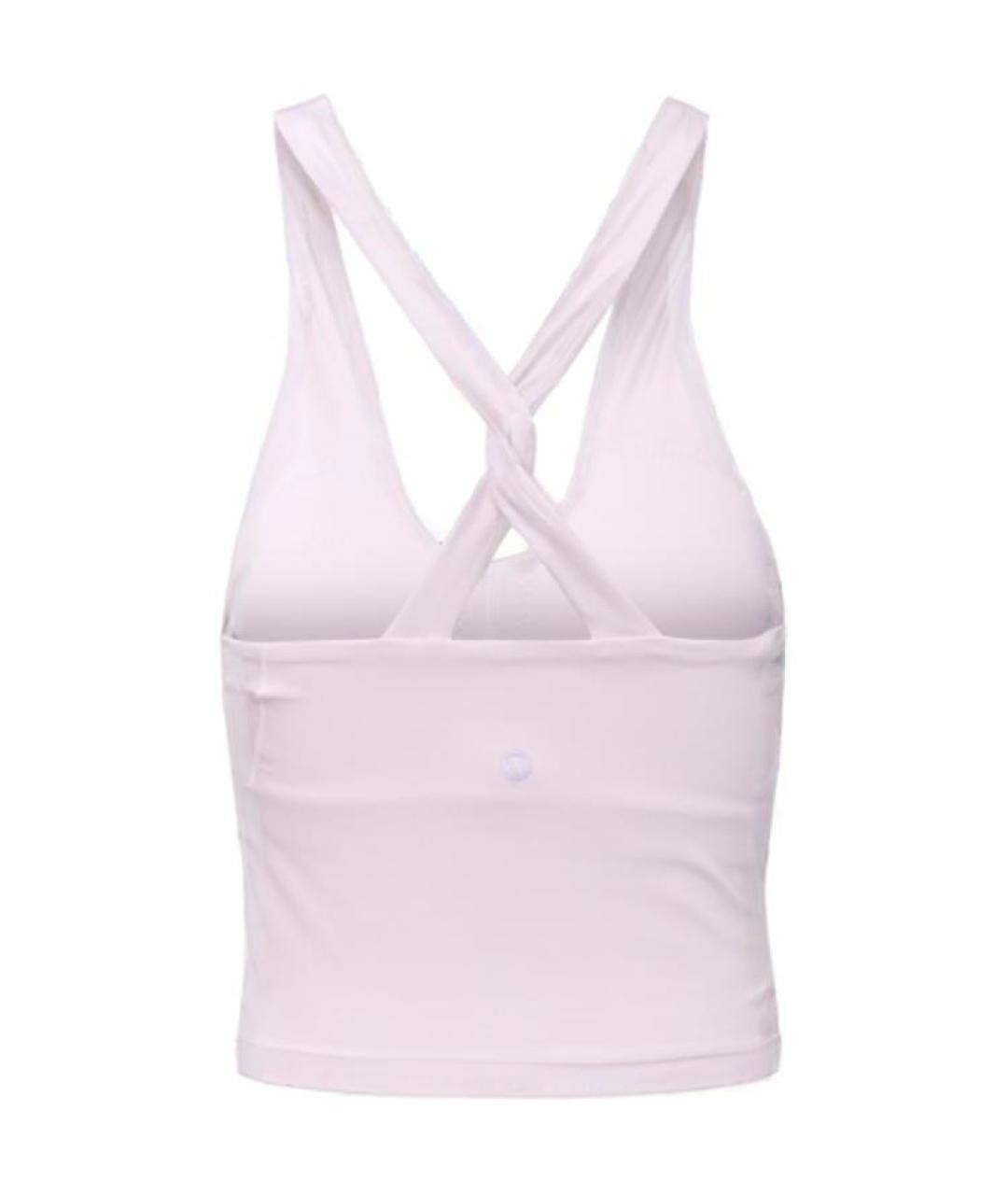 Lululemon Розовая майка, фото 2