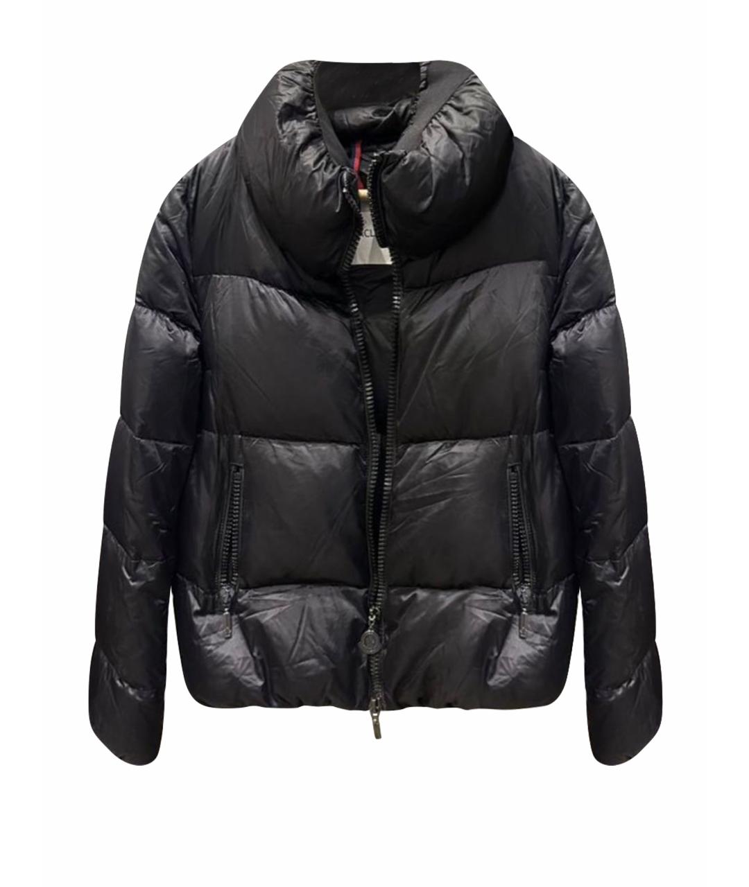MONCLER Черный пуховик, фото 1