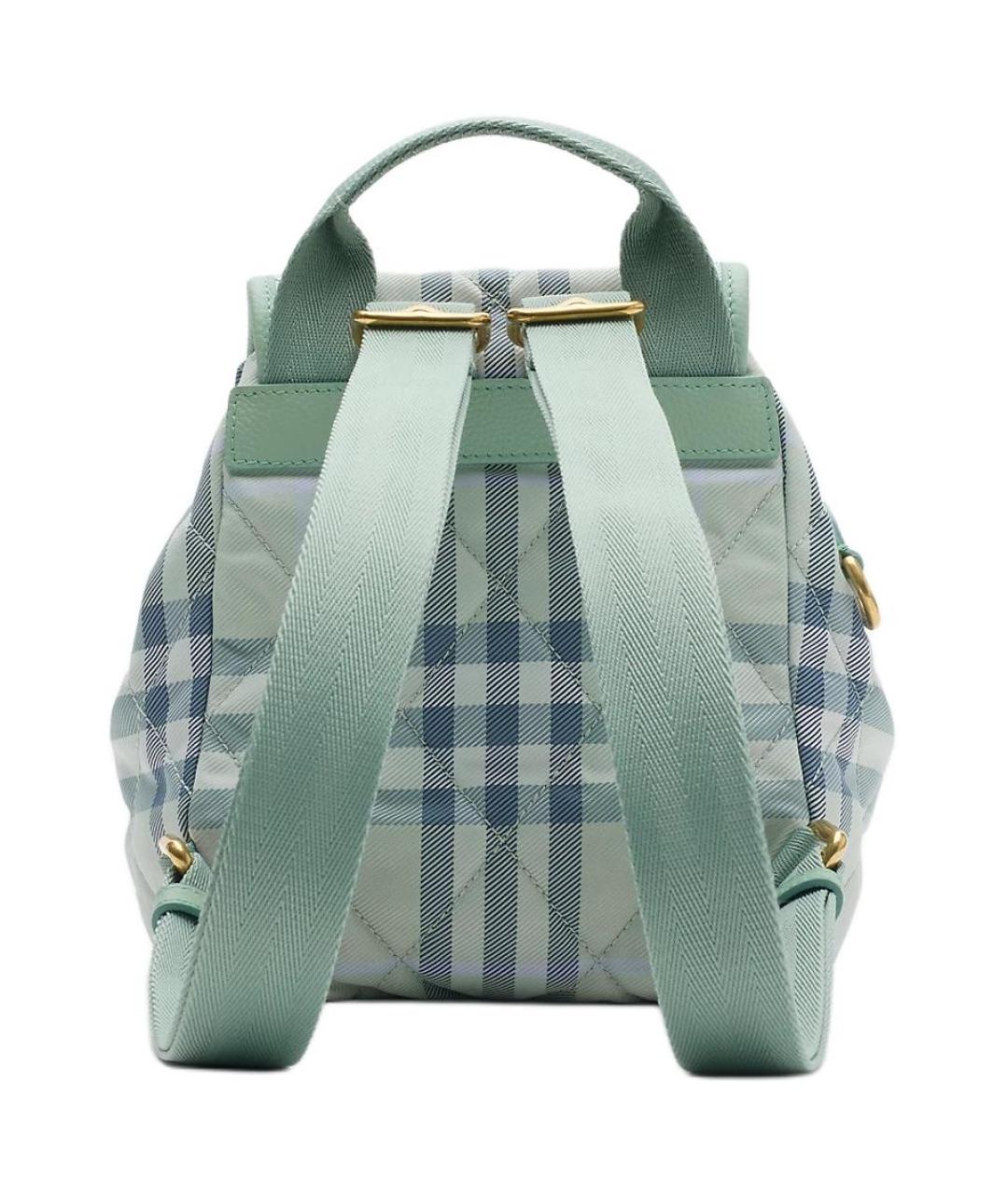 BURBERRY Зеленый рюкзак, фото 3