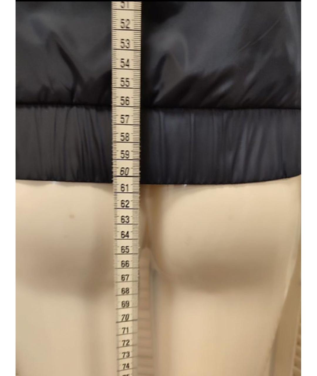 EMPORIO ARMANI Темно-синий полиэстеровый жилет, фото 6