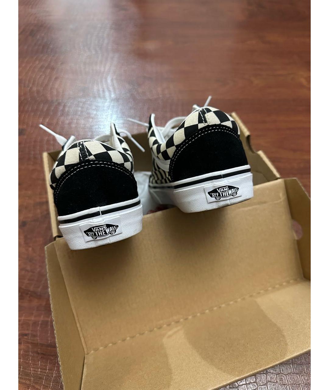 VANS Черные текстильные кеды, фото 4