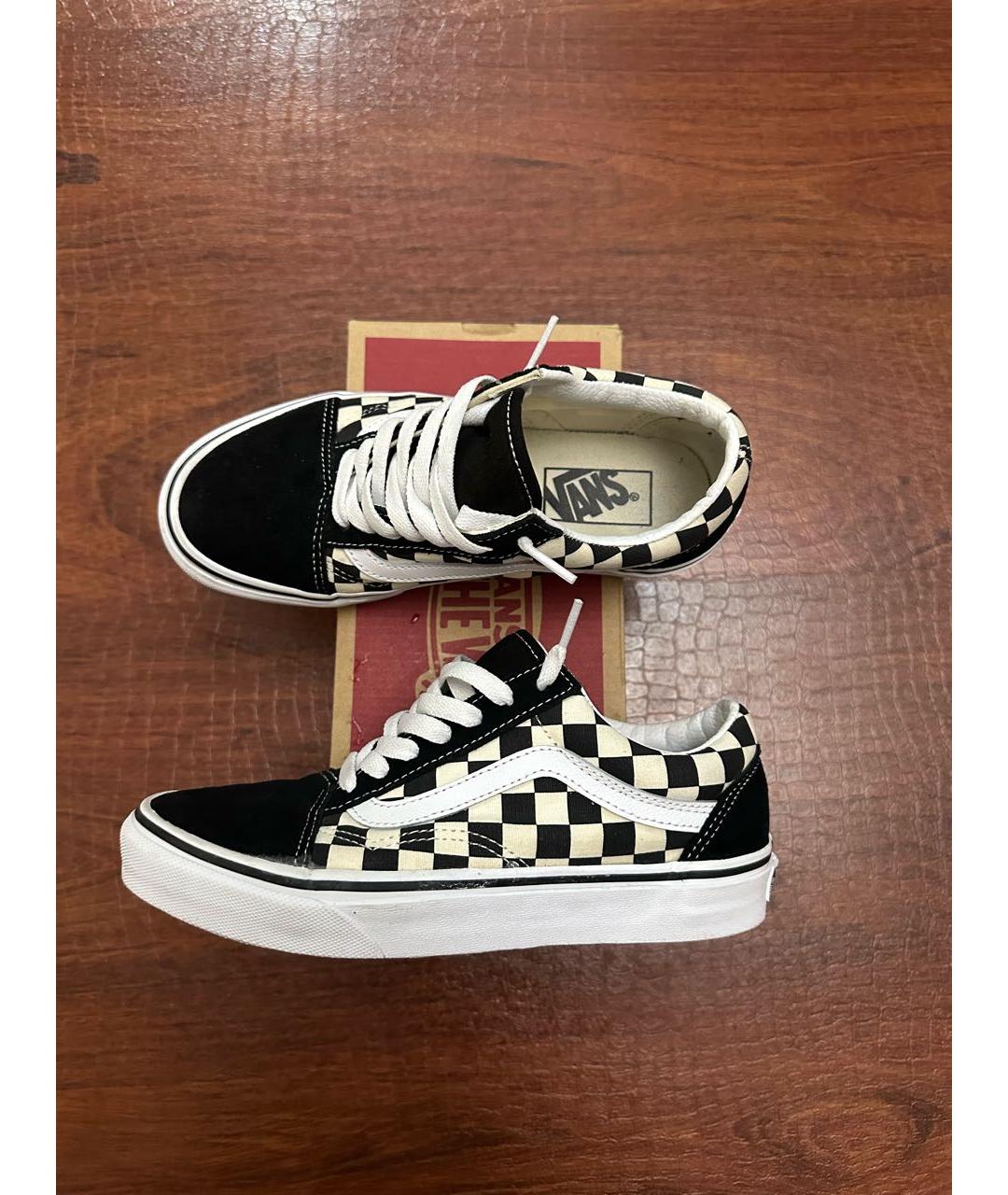 VANS Черные текстильные кеды, фото 3